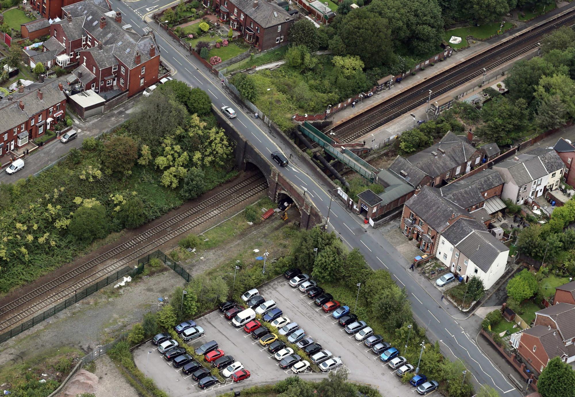 Ladies Lane Bridge Aerial - Credit Network Rail Air Operations