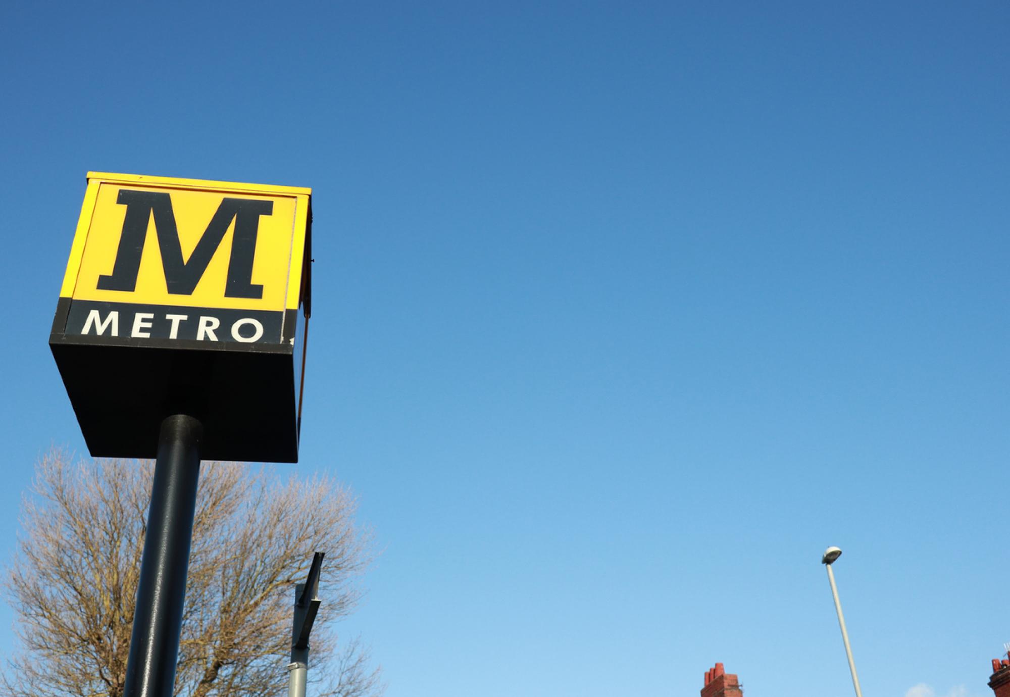 Metro test run new Class 555 train