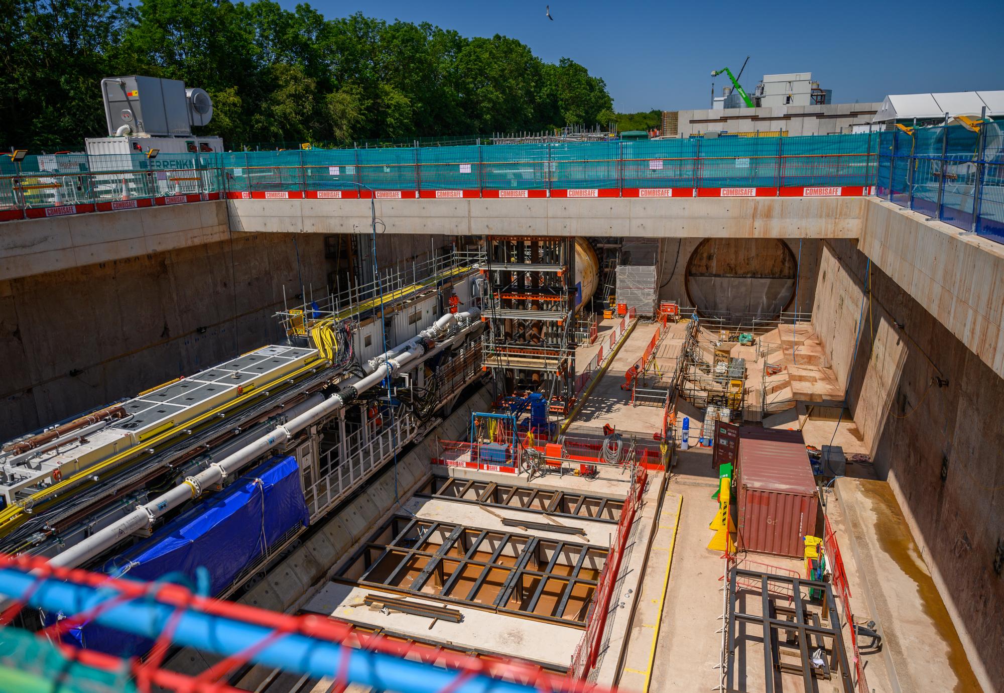 HS2 unveils huge tunnel boring machine ready to dig the fourth twin-bore tunnel of the project