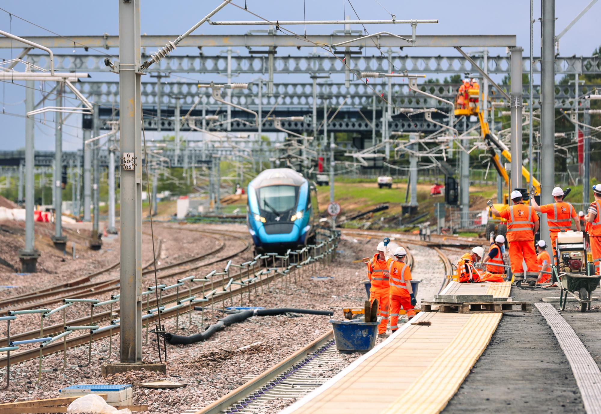 Carstairs station in South Lanarkshire has reopened after a 12-week phased closure 