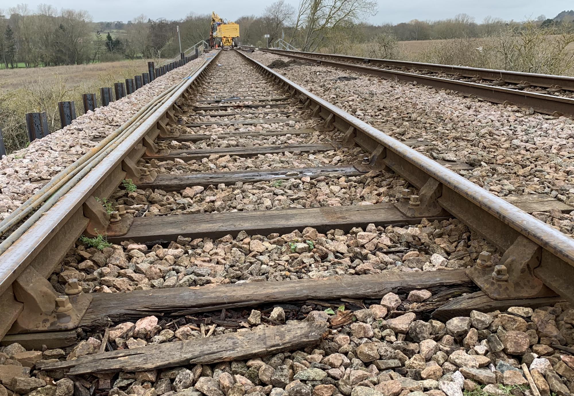 100 year old track to be replaced as part of Ipswich-Lowestoft Line improvements