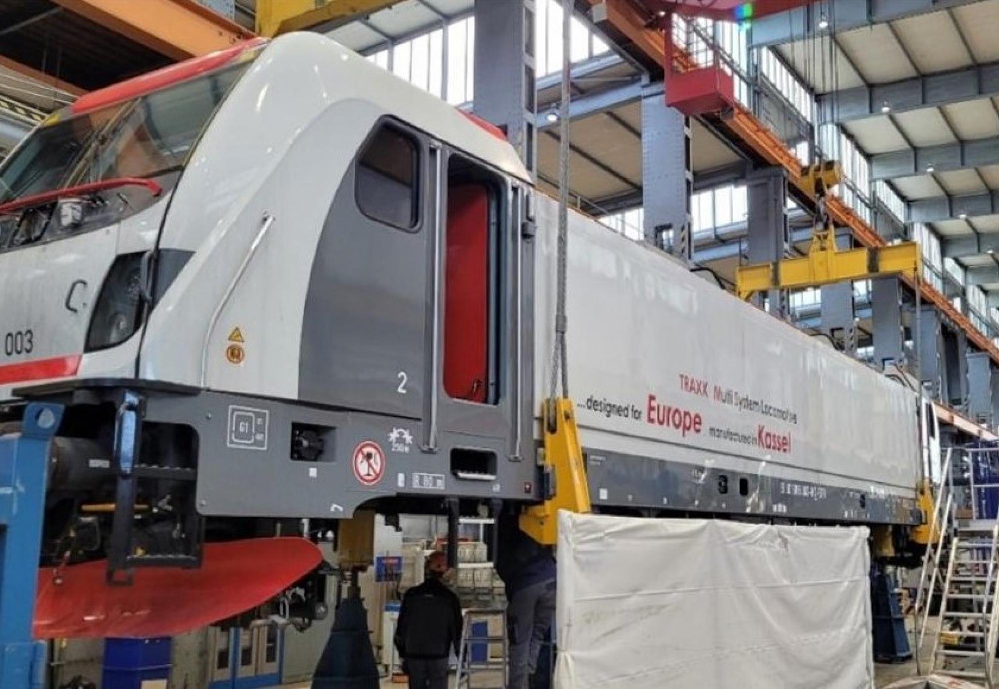 Traxx Locomotive installed with Atlas signalling systems enters testing