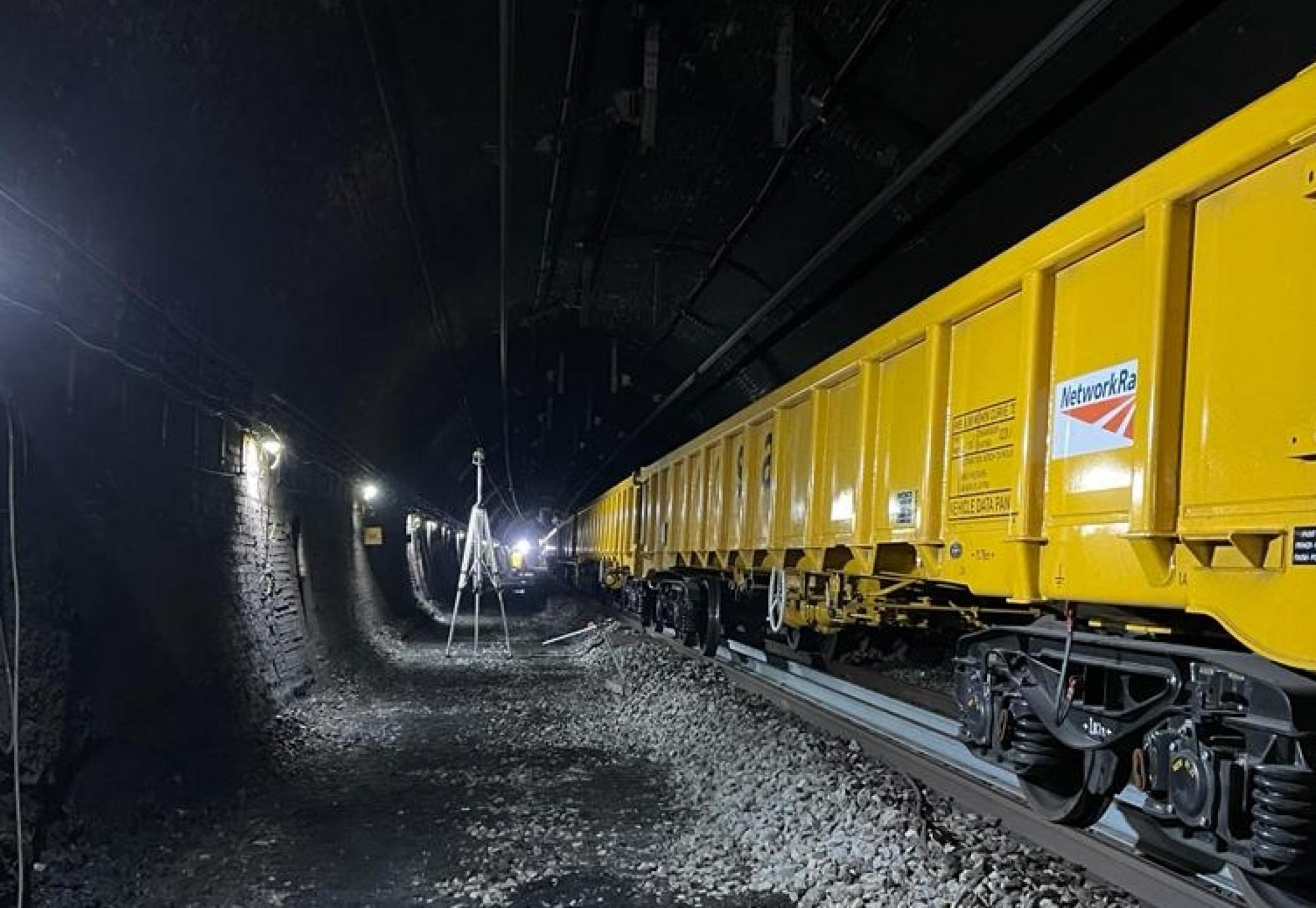 Salt corrosion forces Network Rail to carry out track renewals in Severn Tunnel