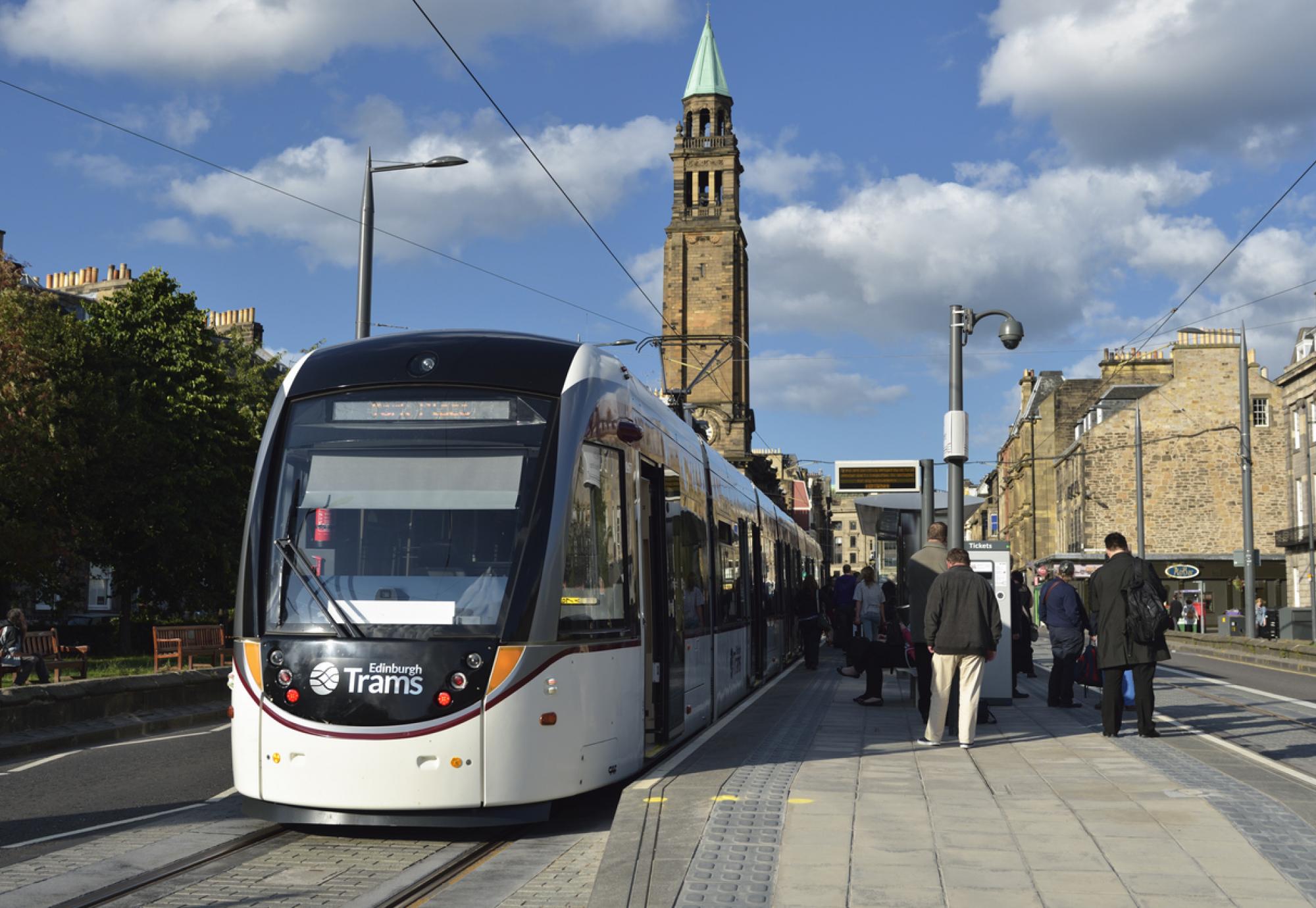 Edinburgh Trams extension serves first passengers