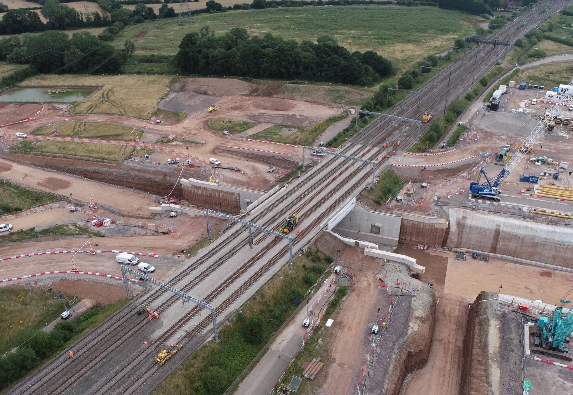 Trent Valley upgrades almost complete as line reopens after nine day closure