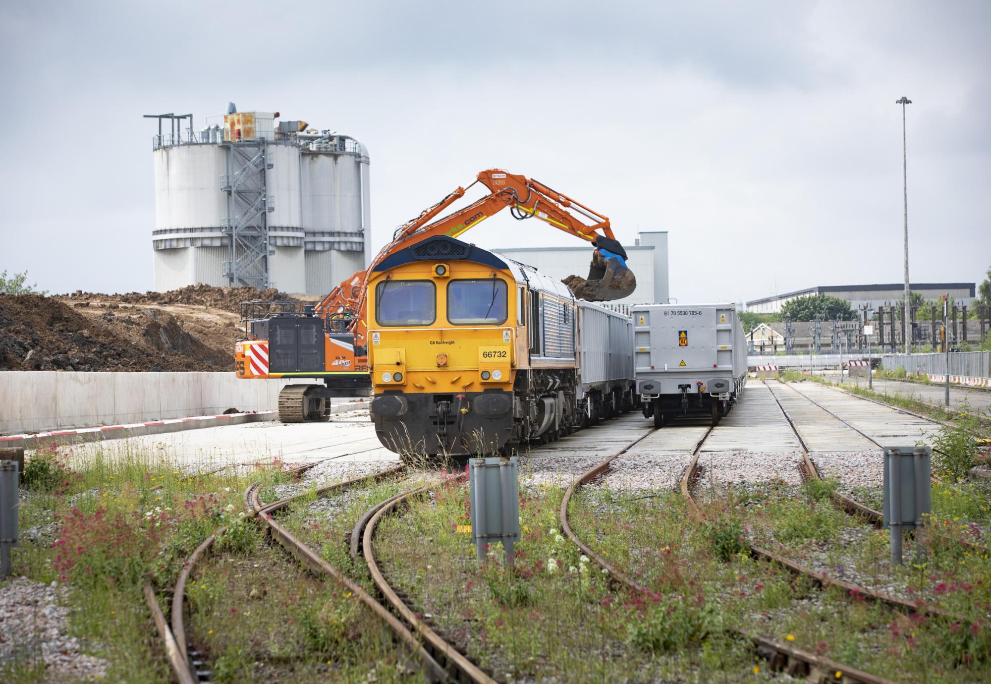 One millionth tonne of spoil moved in major milestone for HS2