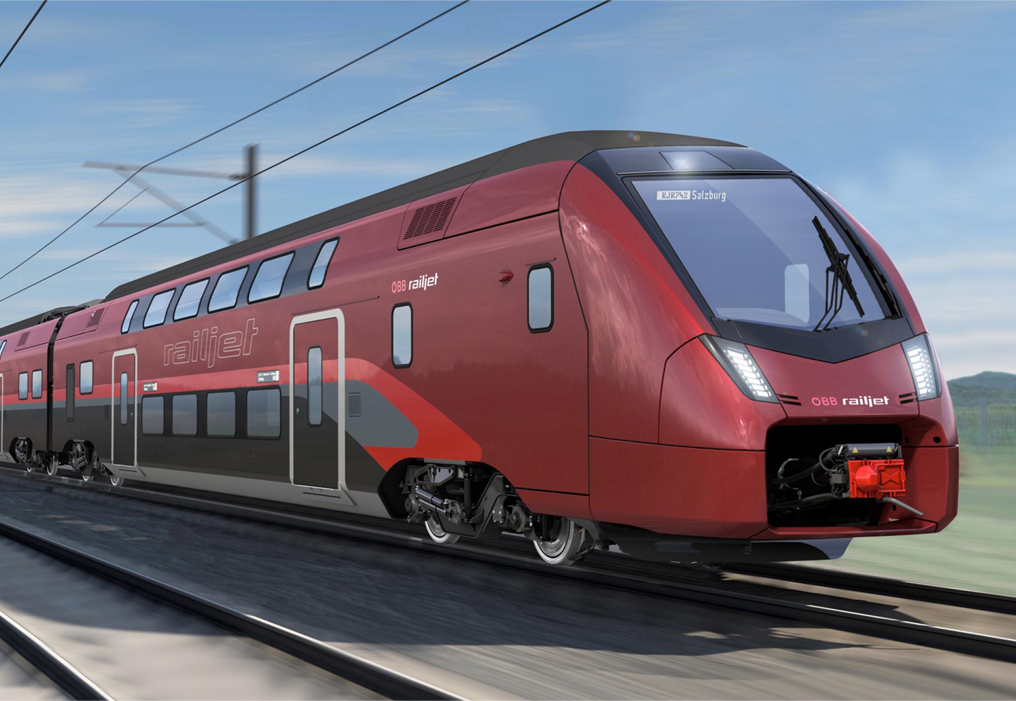 ÖBB orders long and short distance double decker units from Stadler