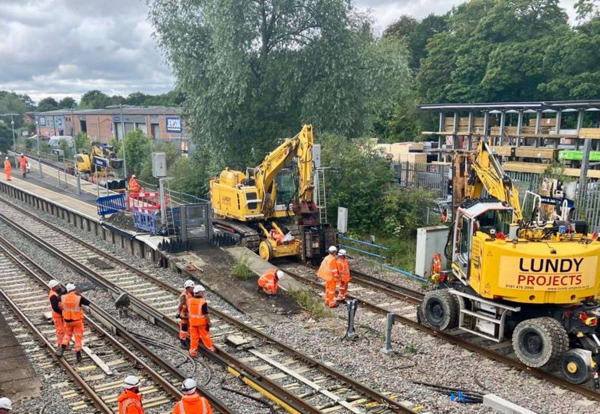 Network Rail reopen line as Portsmouth Direct Upgrade scheme continues