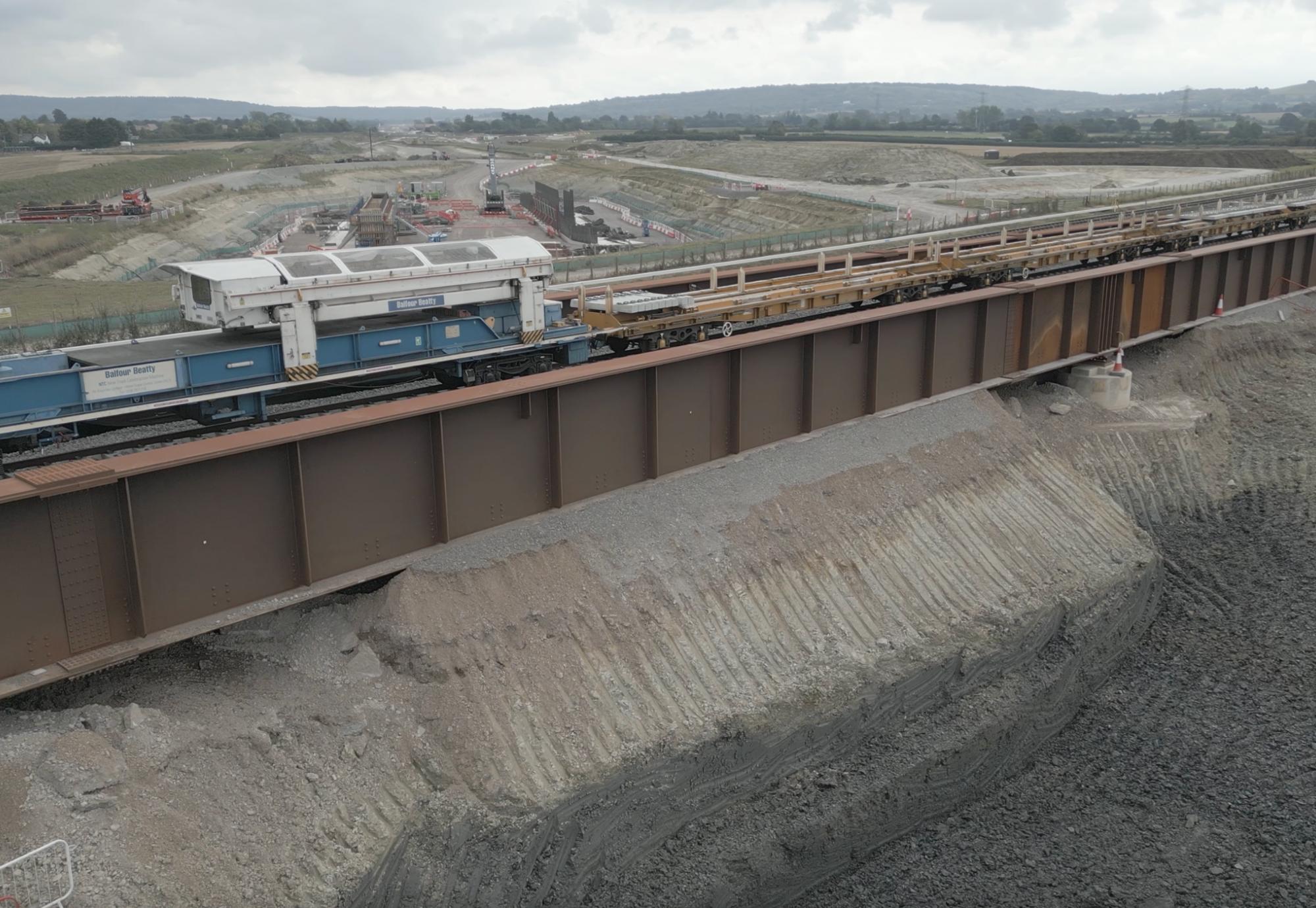 Work continues on key HS2 and Network Rail project in Aylesbury 