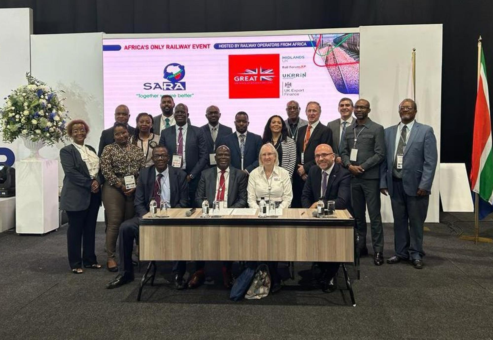 Rail Forum and Southern African Railway Association sign Letter of Intent
