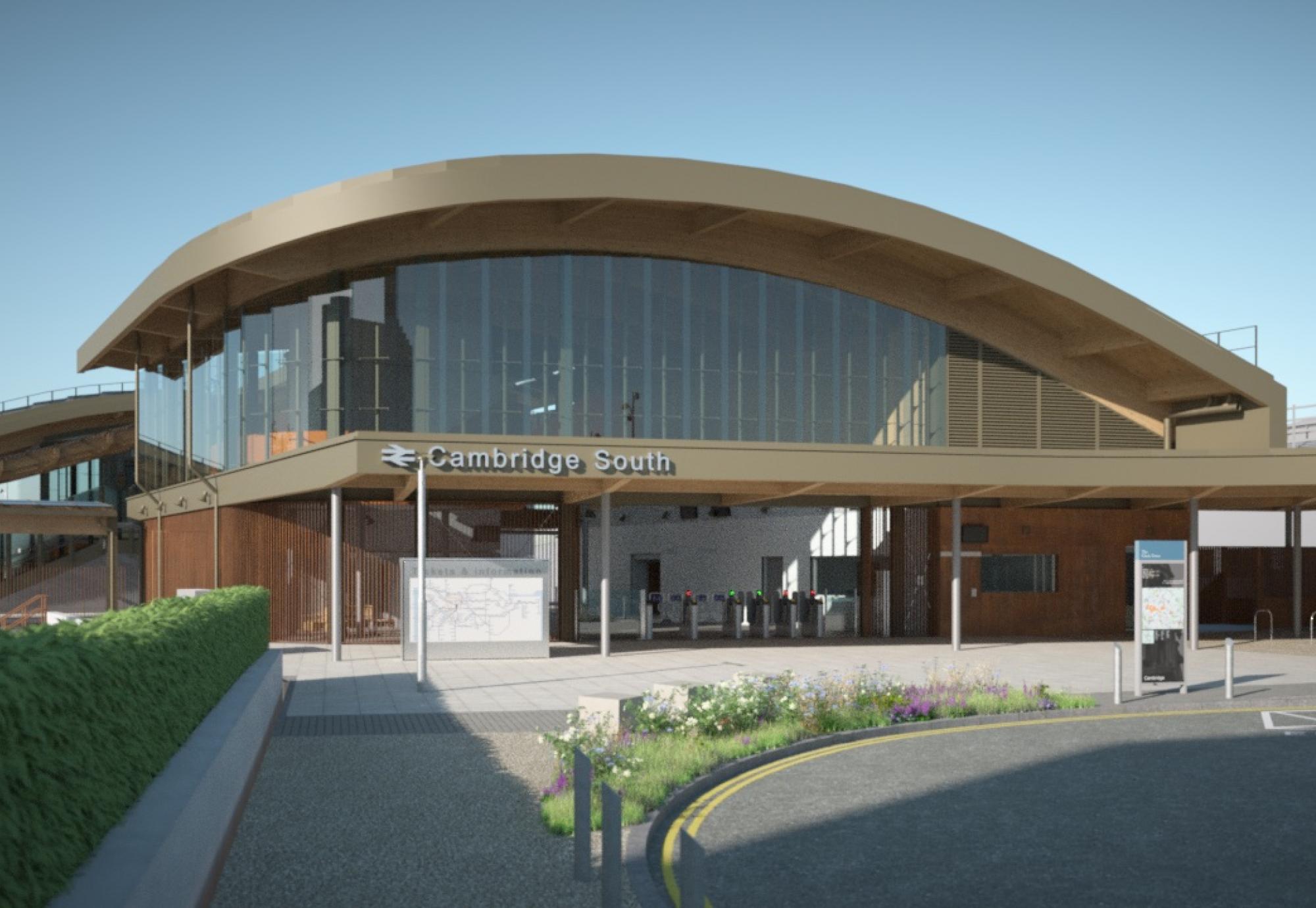 Construction contract awarded for East West Rail station in Cambridge 