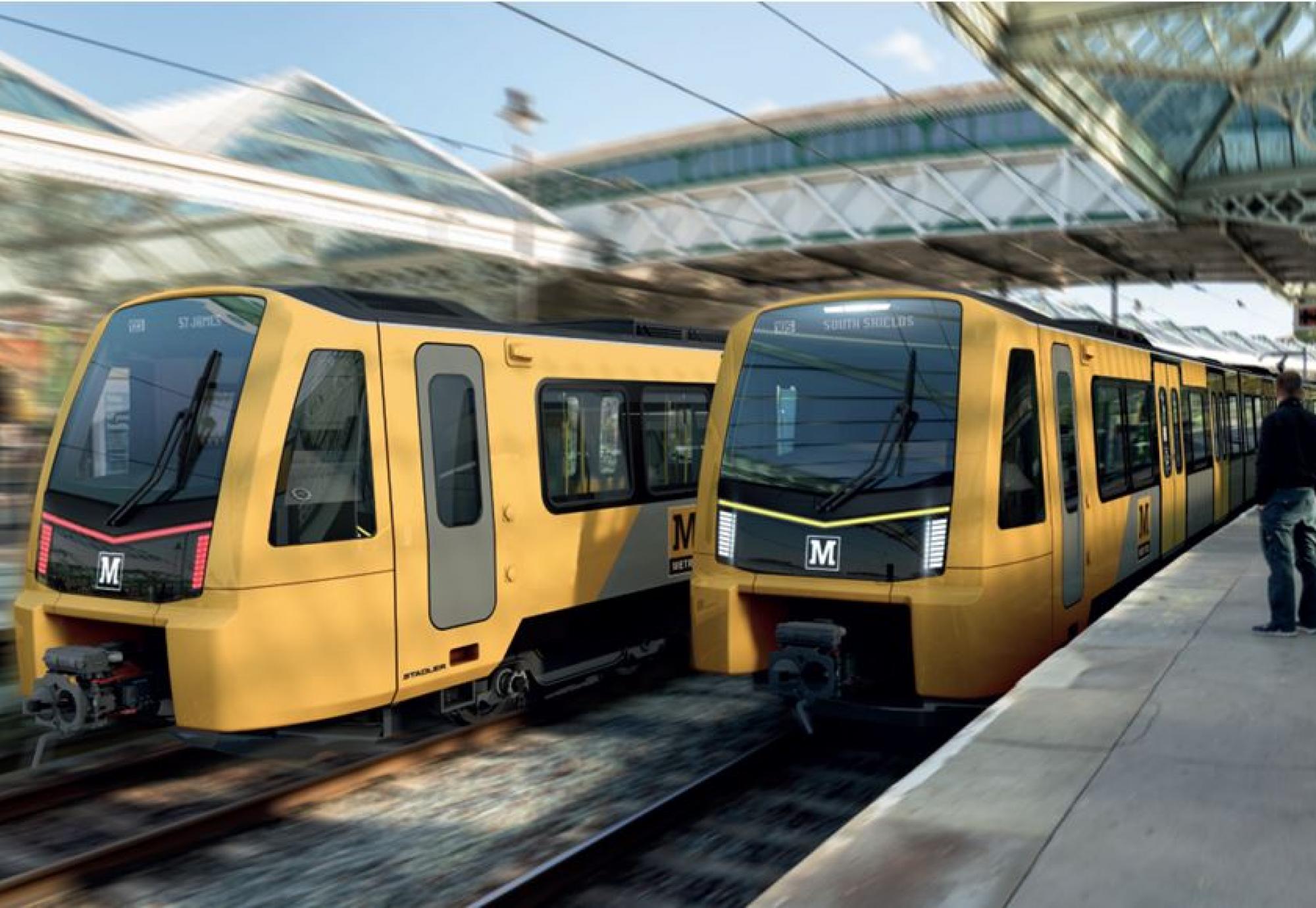 New Tyneside Metro trains undergo special crush load testing programme