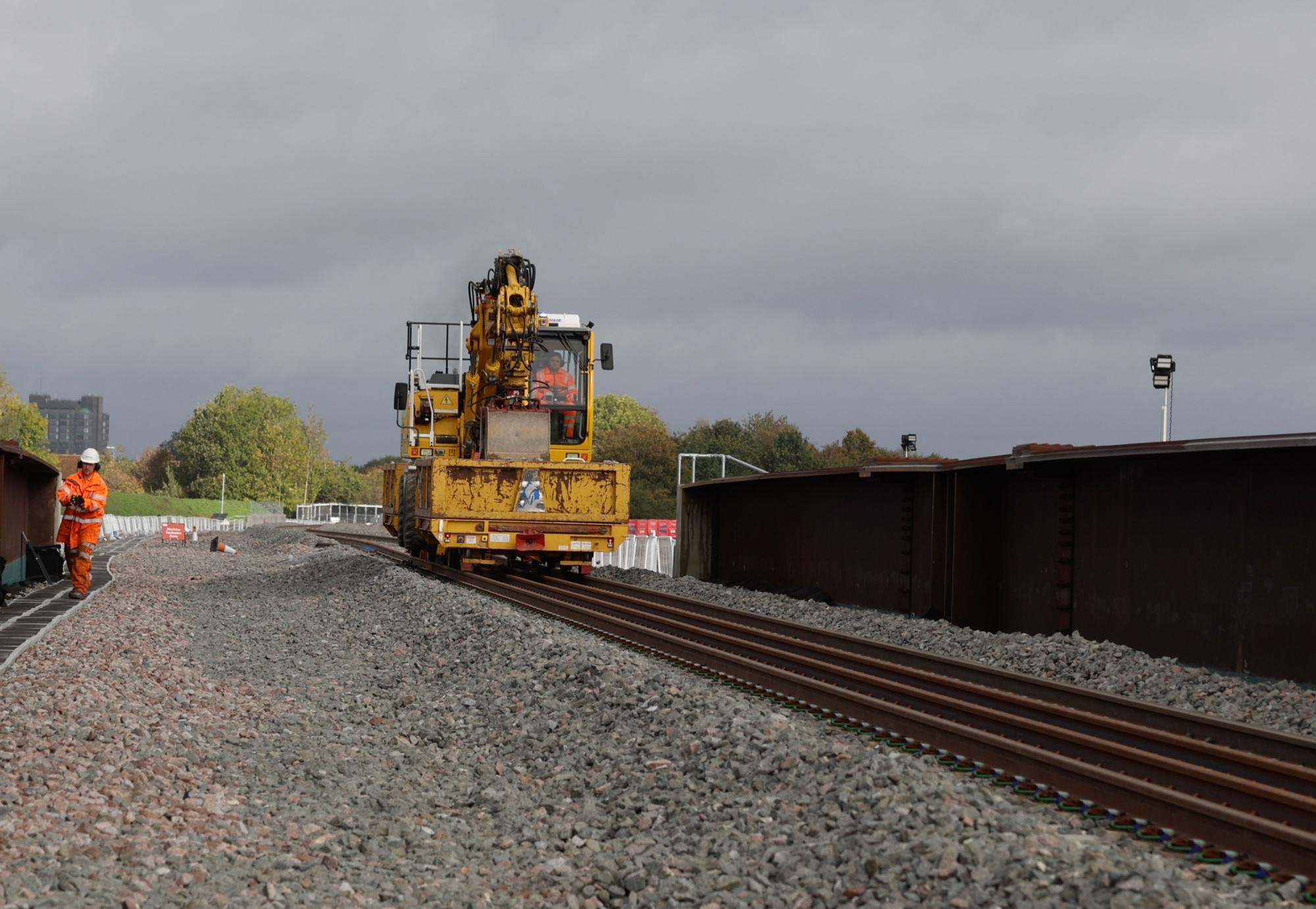 Aylesbury rail route reopens for passengers and freight after HS2 work