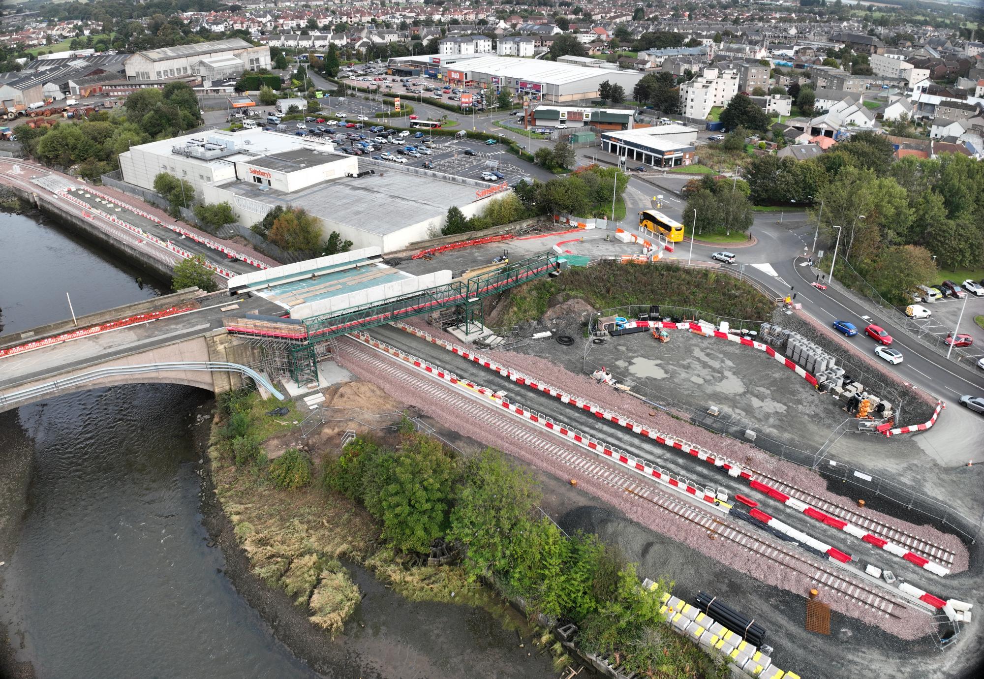 Leven Road bridge to re-open as Rail Link project moves closer to completion