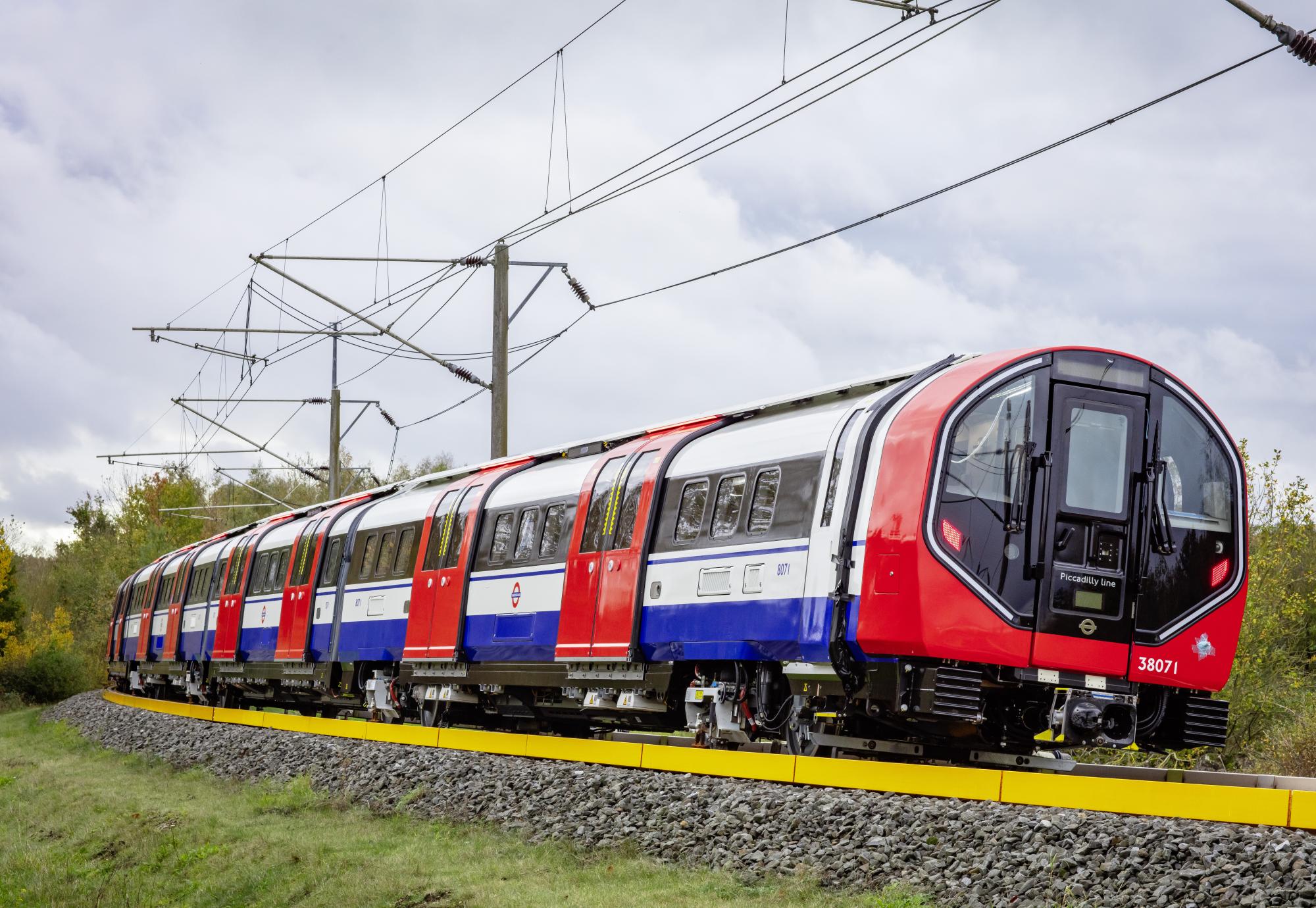 New Piccadilly Line train being tested