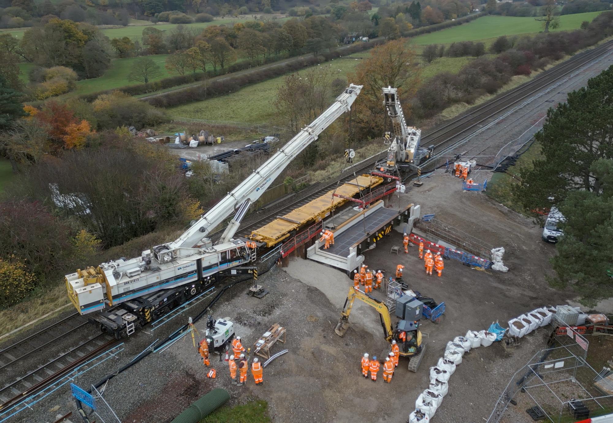 Major work completed on Hope Valley Railway Upgrade