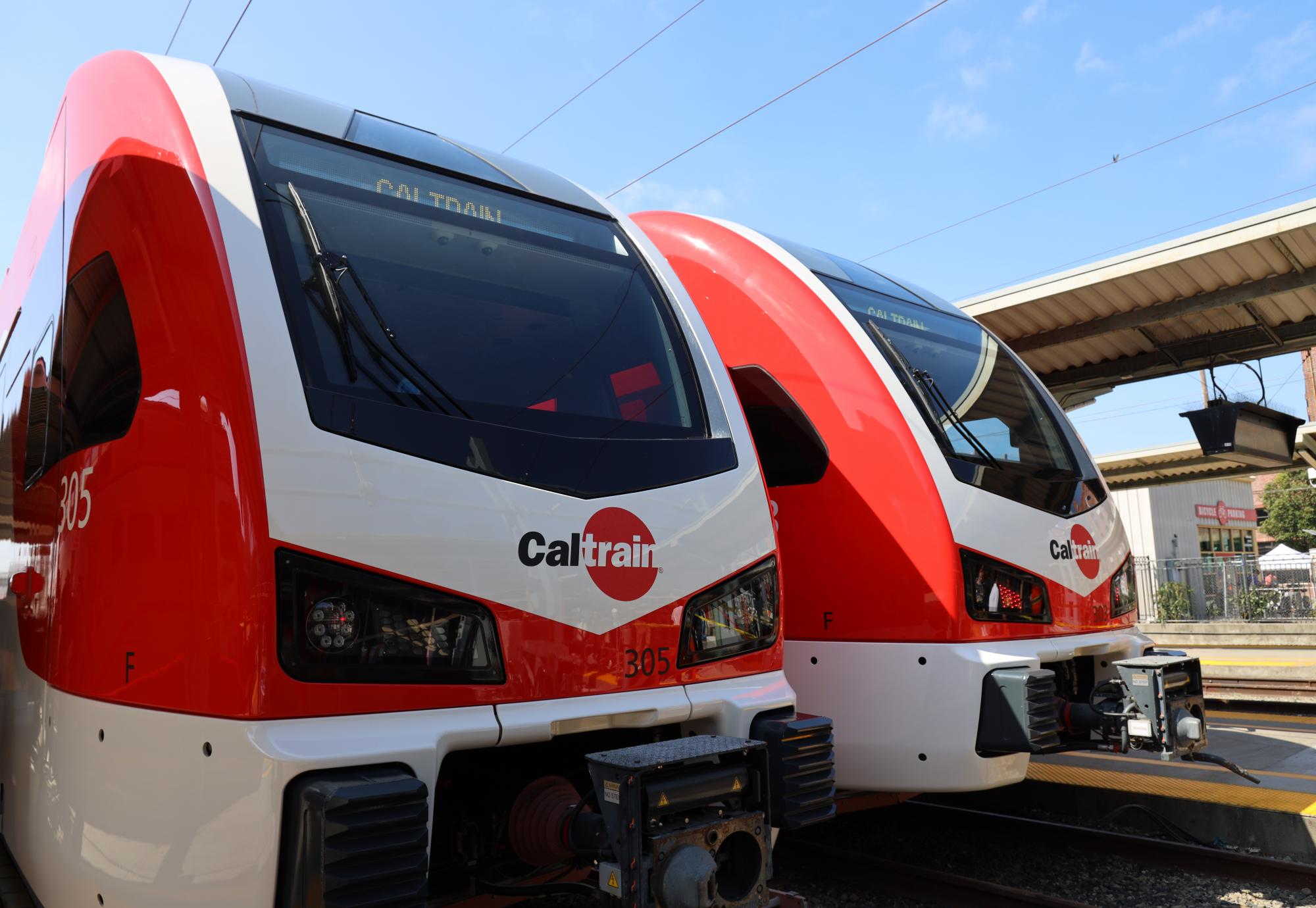 Caltrain Electric Stadler model