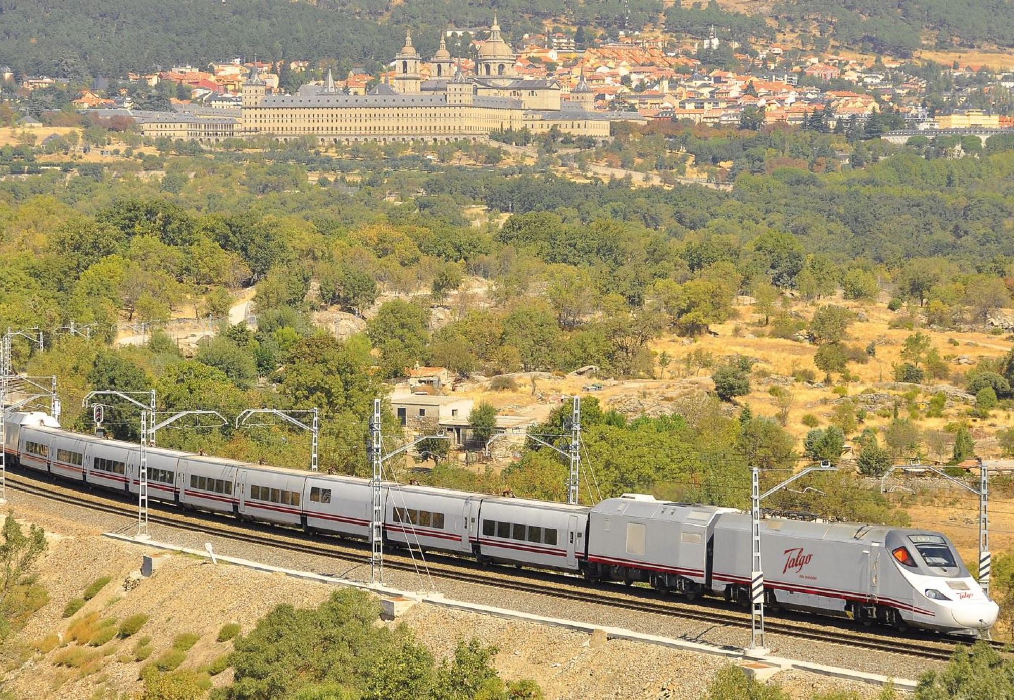 Hympulso Talgo 250 train in Spain