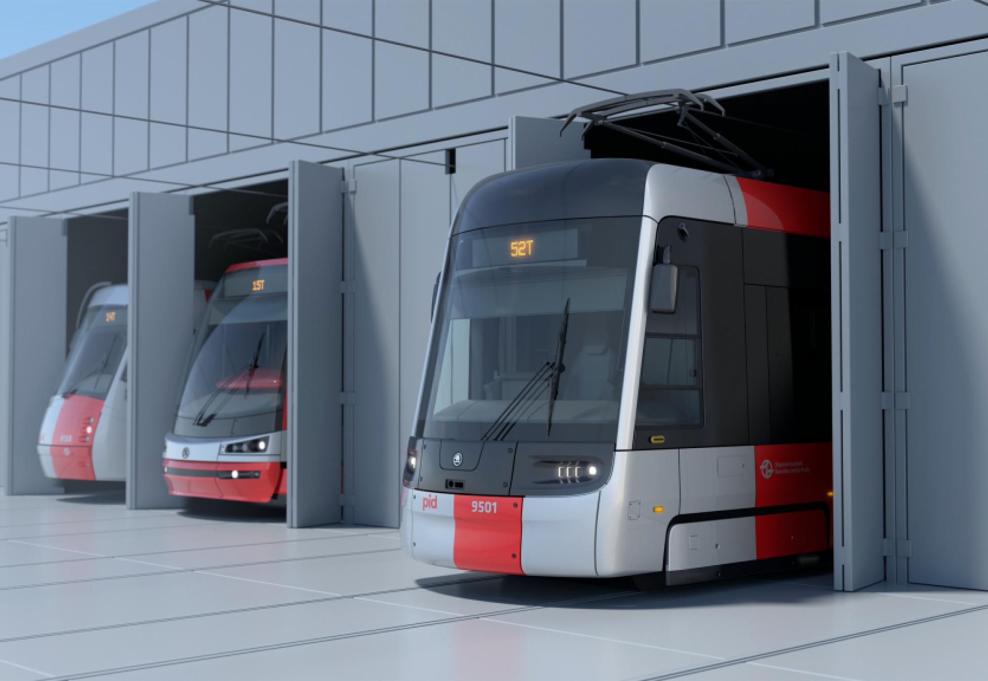 Up to 200 Škoda Trams ordered for Prague Tramways