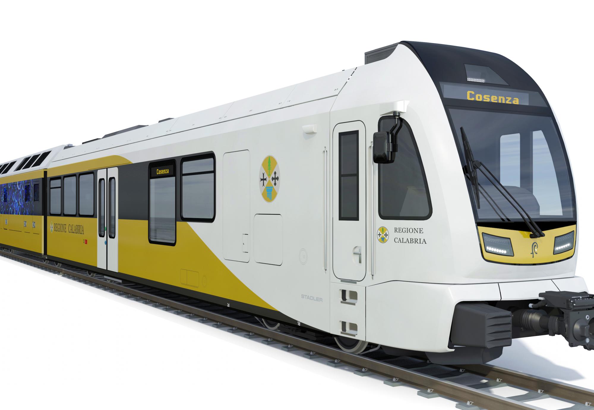 HMU Stadler Train - Front View