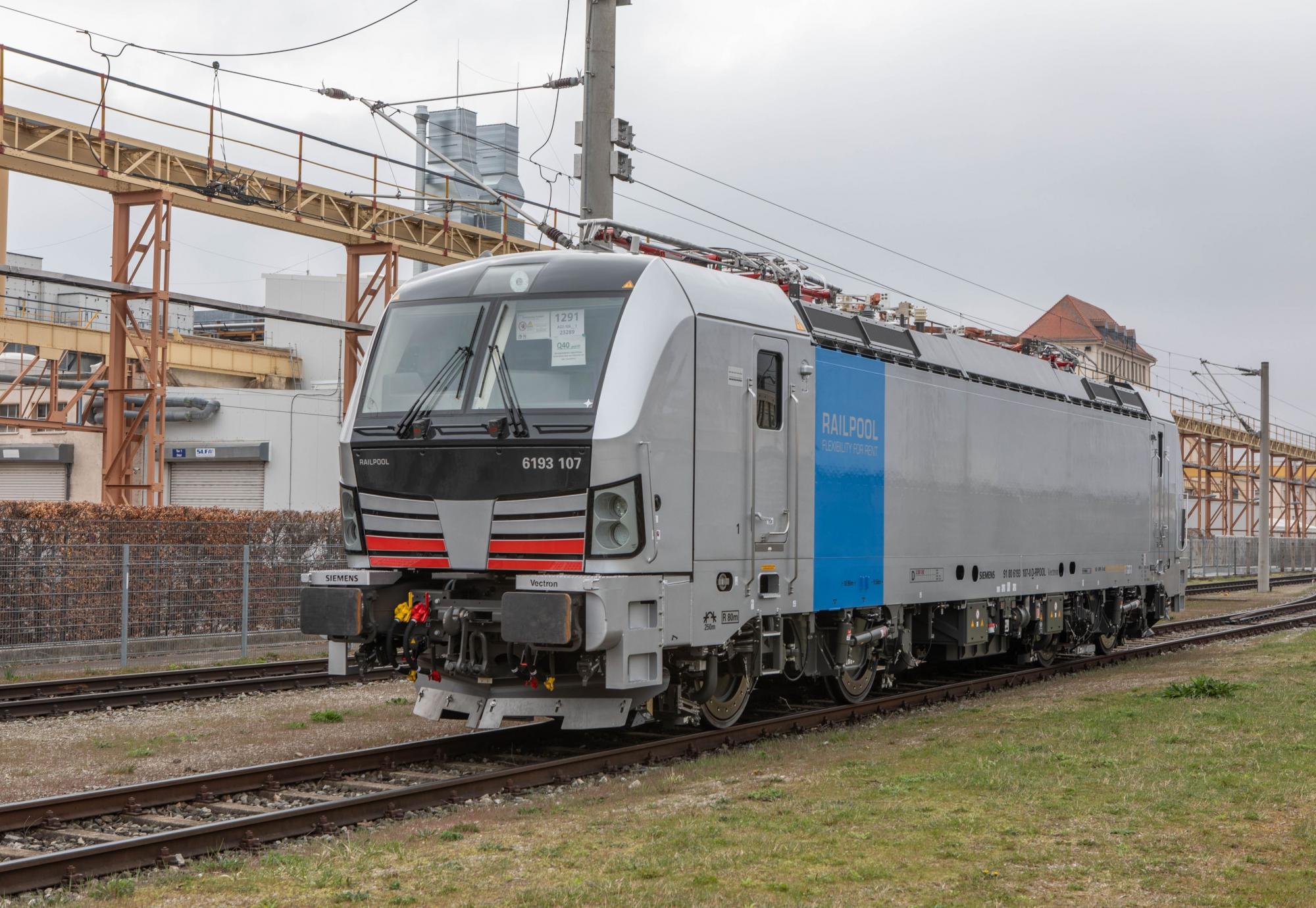 Siemens locomotive