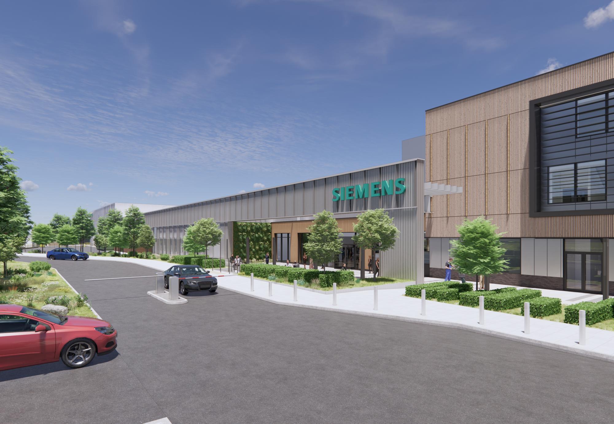 Siemans New Site Entrance