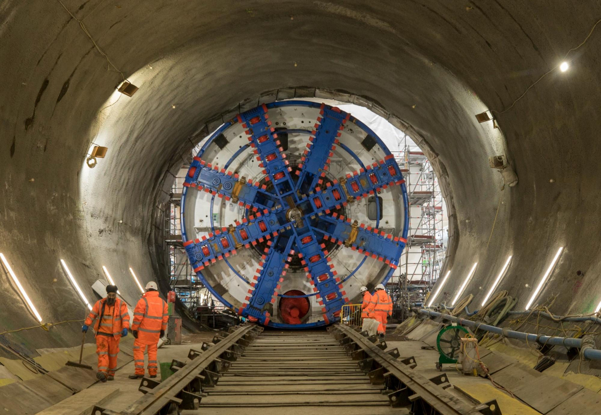 Lady Anne Byron, tunnel boring machine