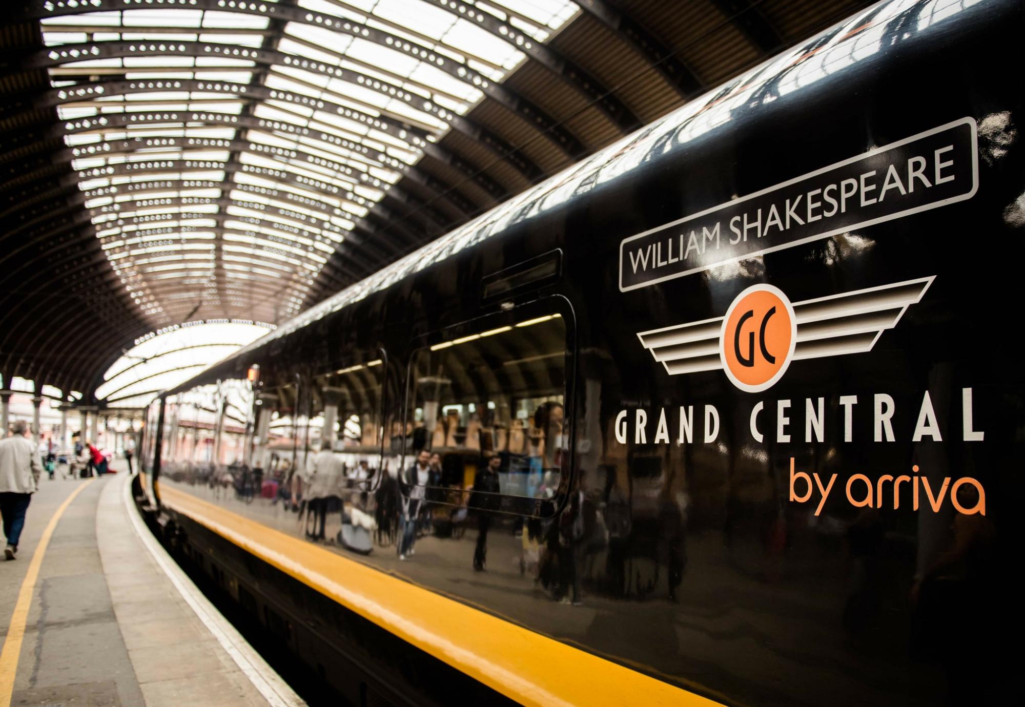Grand Central Train at a station