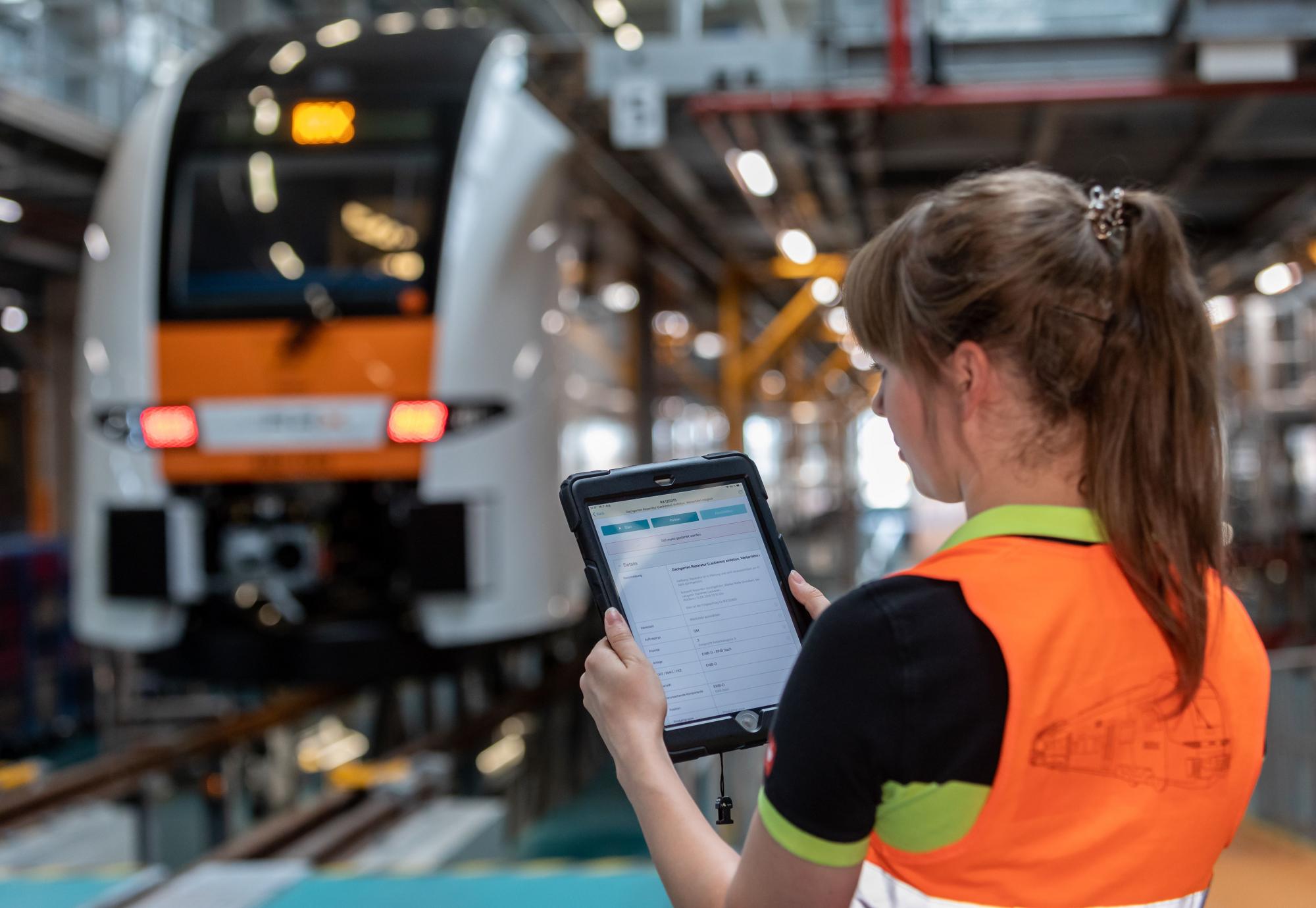 Inside Siemens Depot Dortmond