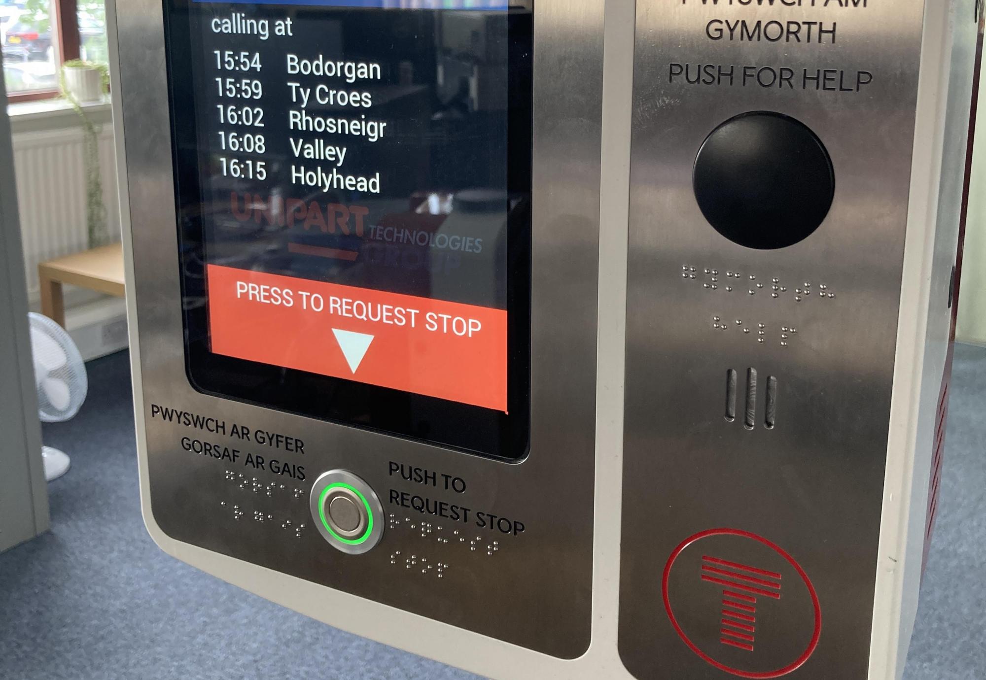 Request to Stop system trialled in Wales | Rail News