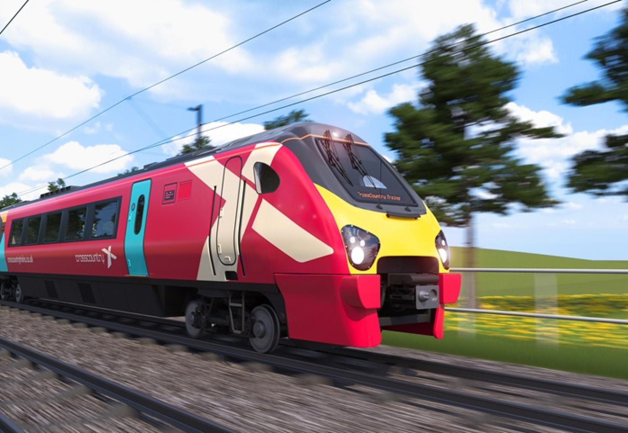 CrossCountry Voyager New Livery Visualisation