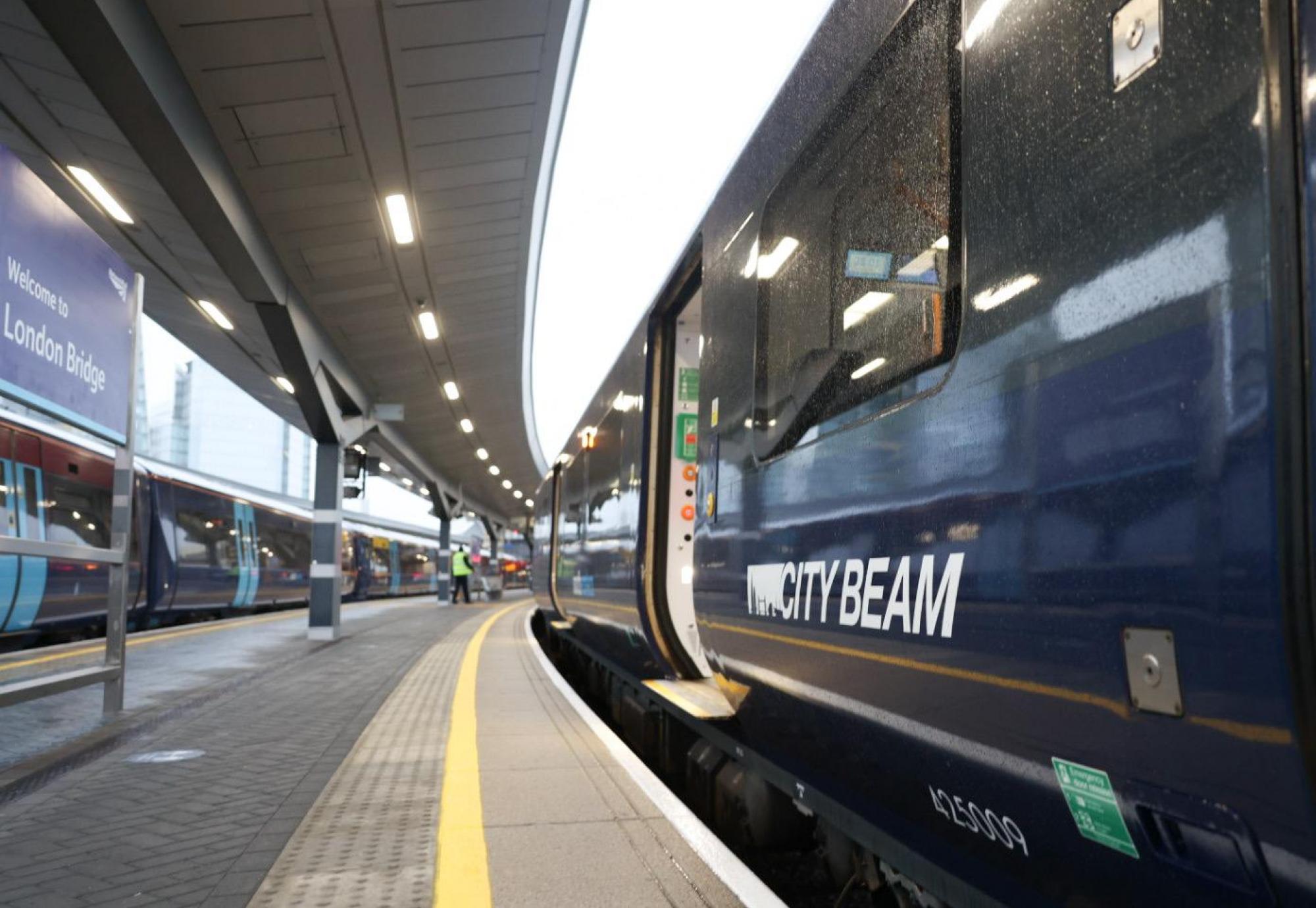 City Beam Train at London Bridge