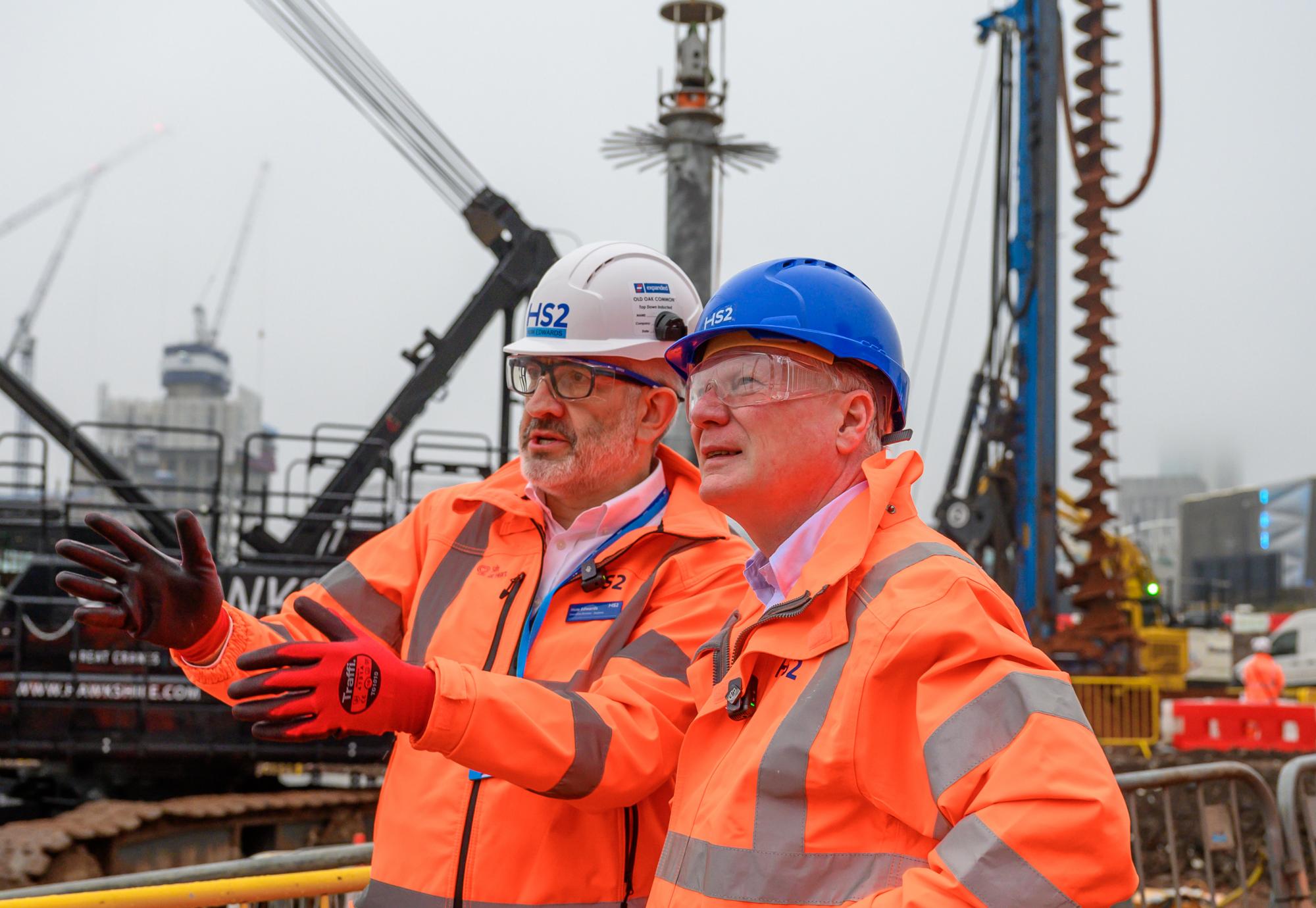 Huw Edwards and Richard Parker (West Midlands Mayor)