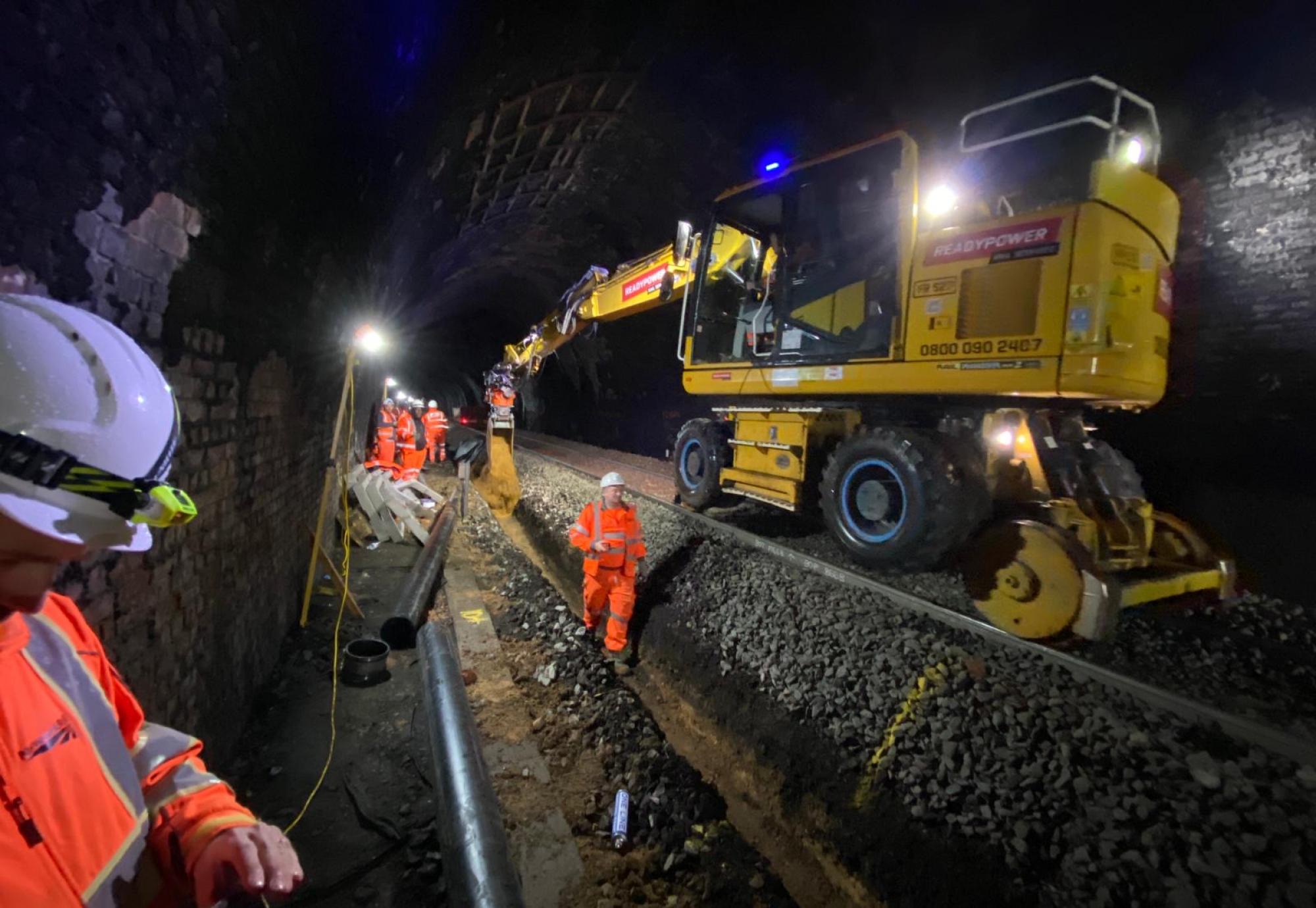 Honiton Tunnel Work