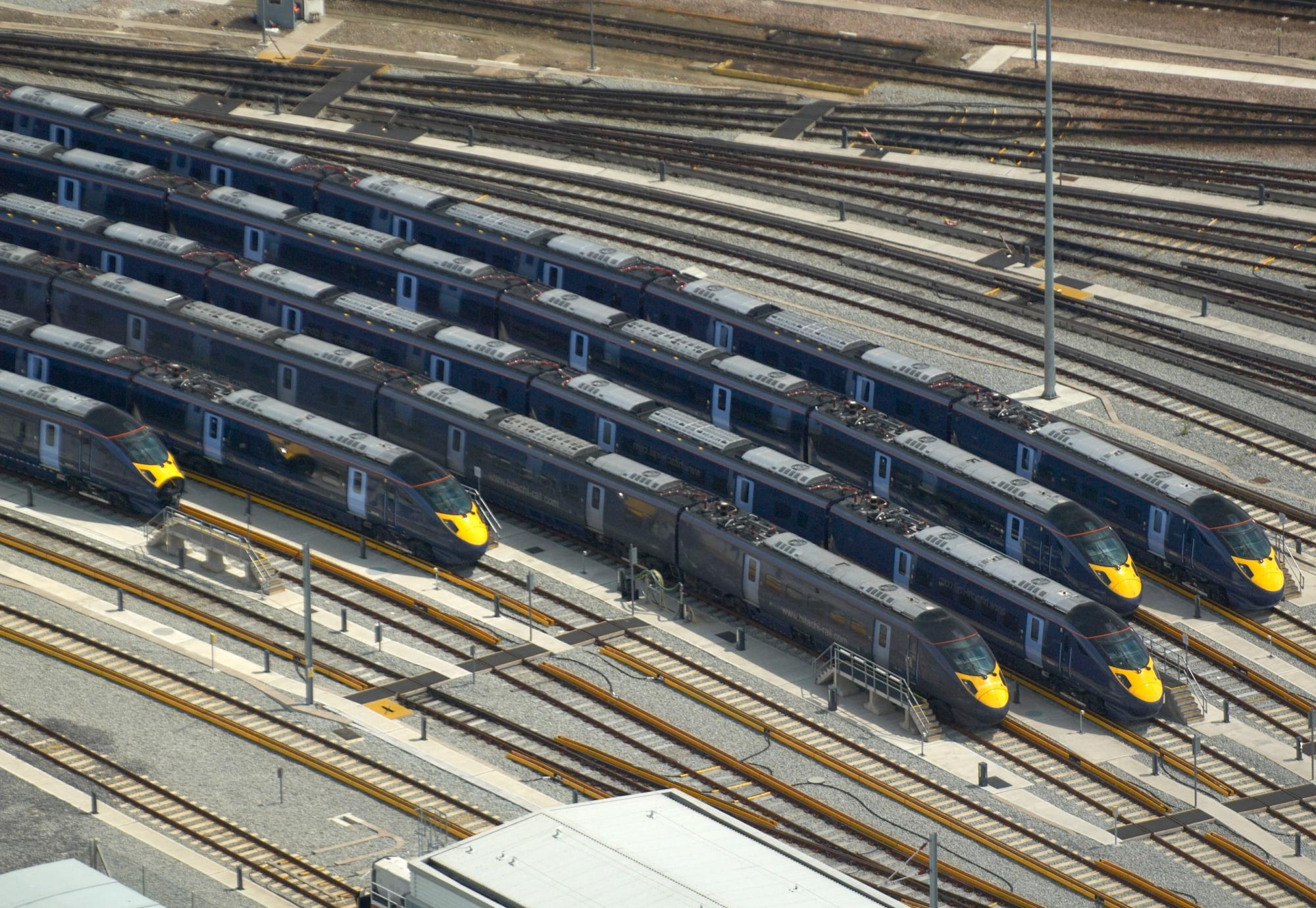 Trains at Ashford