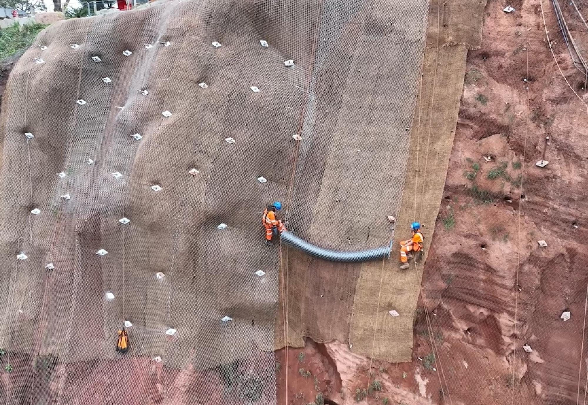 Cliff work