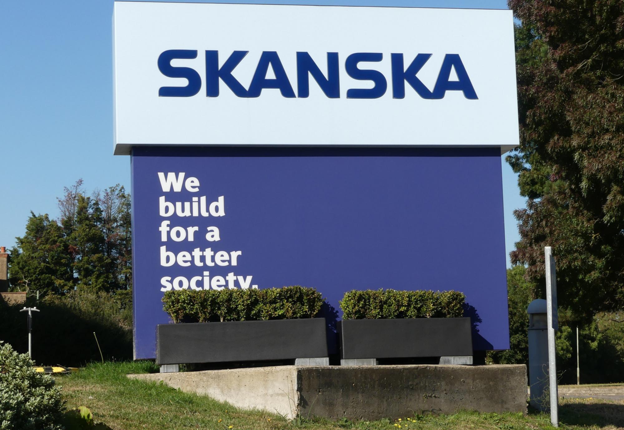 Skanska Sign