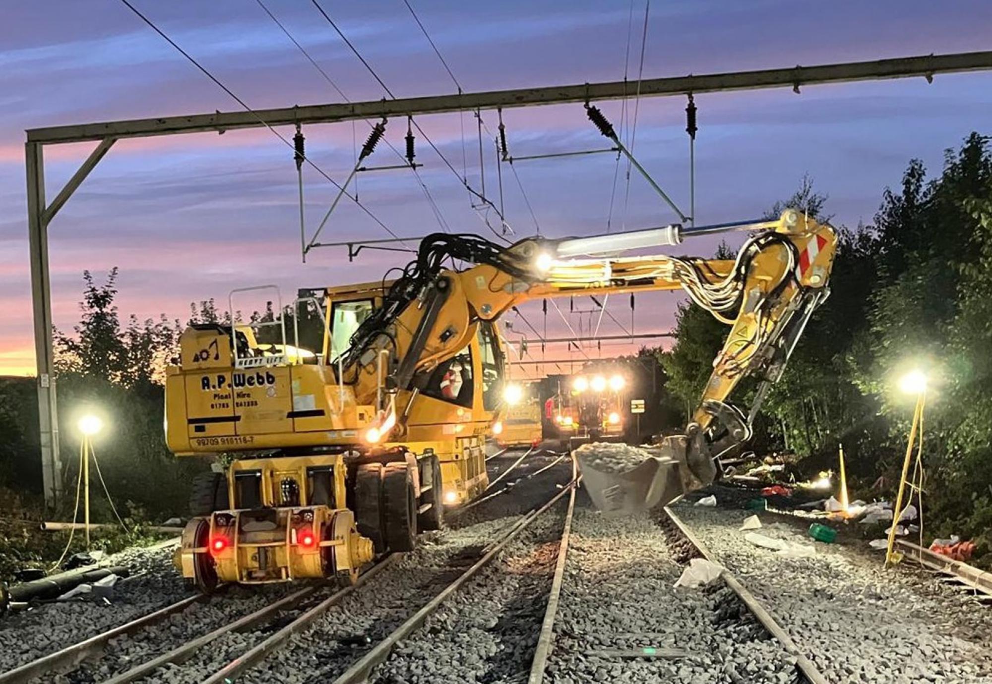 West Coast Line Upgrade Work