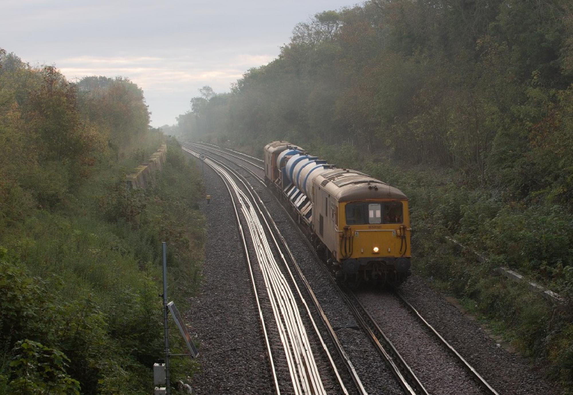 Train in Autumn