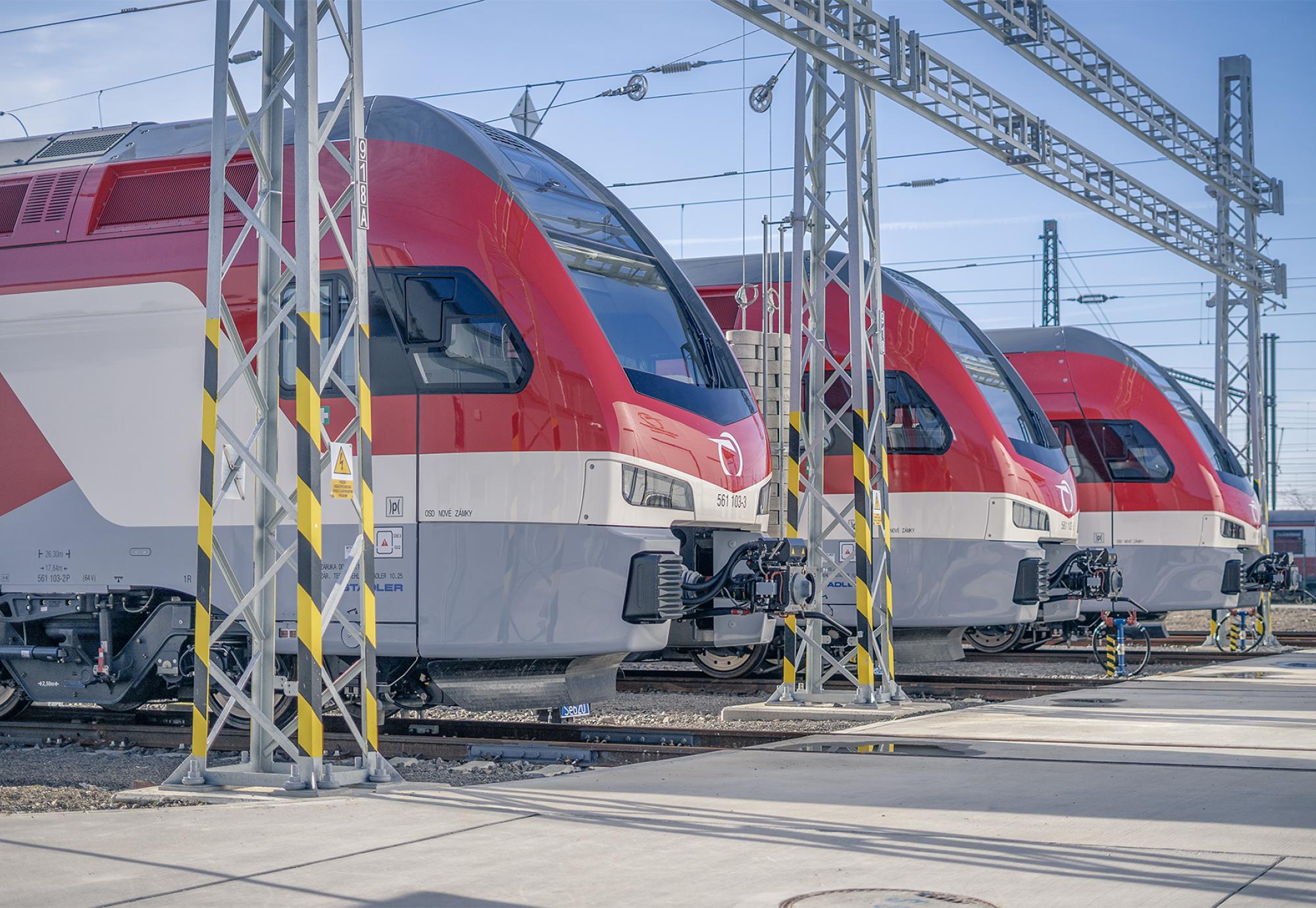 KISS ZSSK Trains