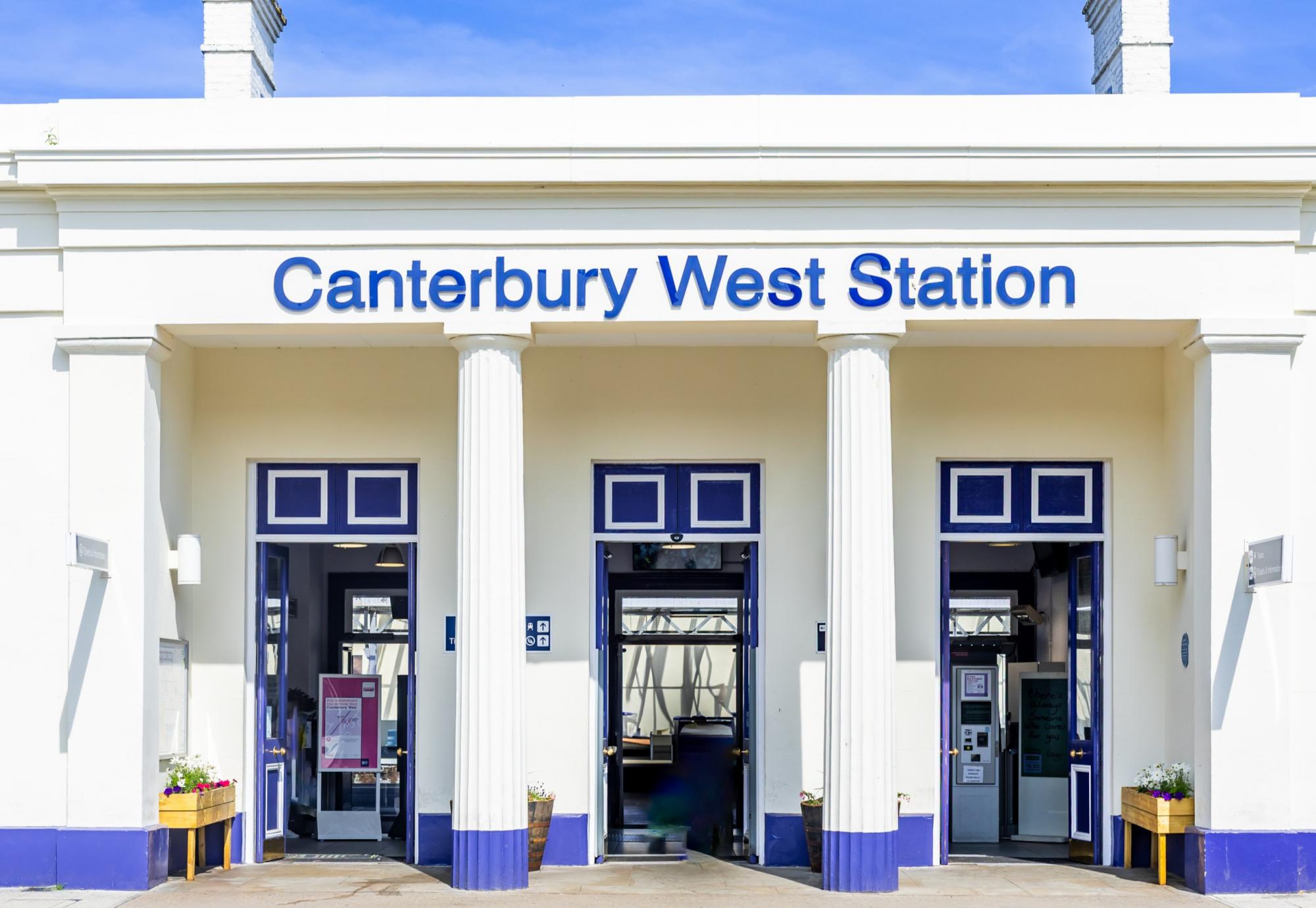 Canterbury West Station