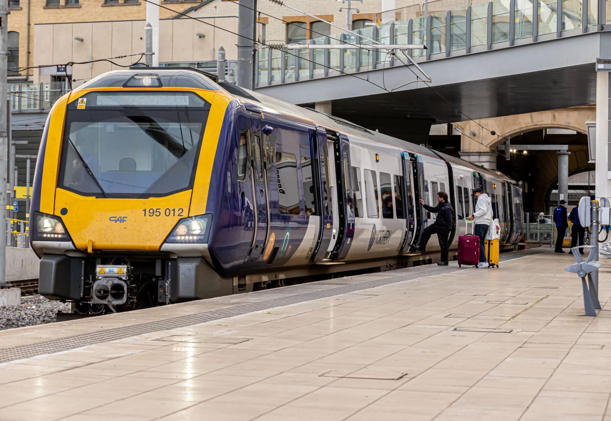Northern Train at a platform