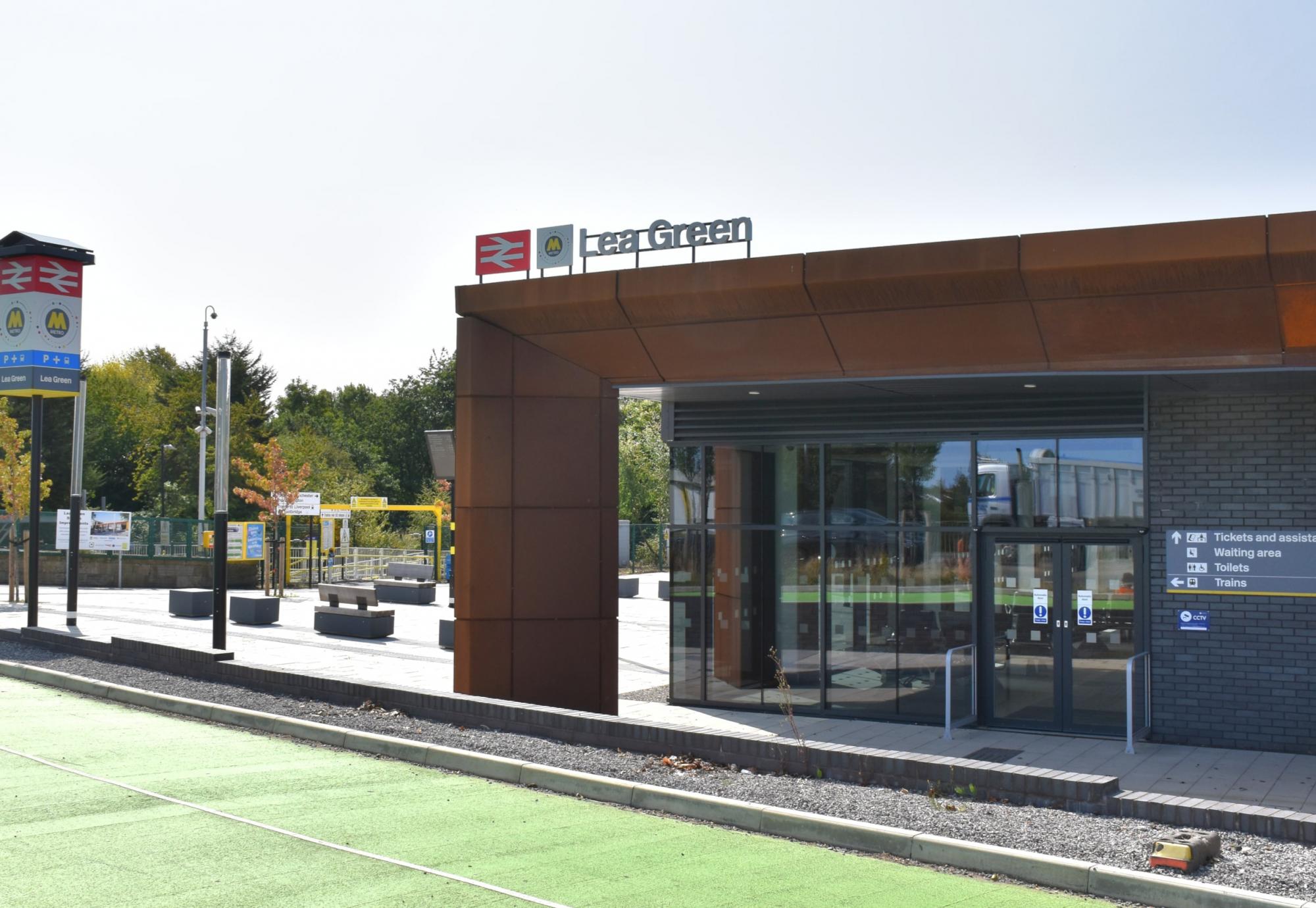 Image of Lea Green station