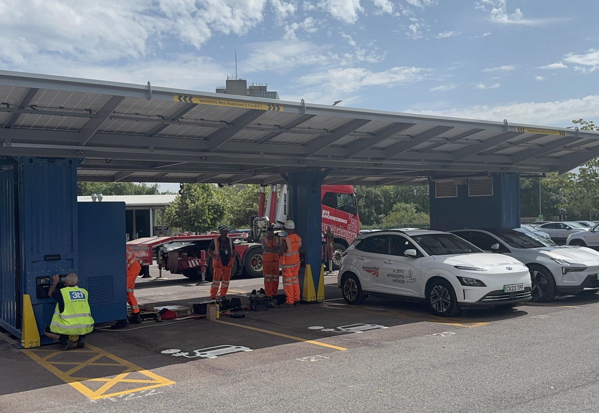 EV at the Basingstoke Campus