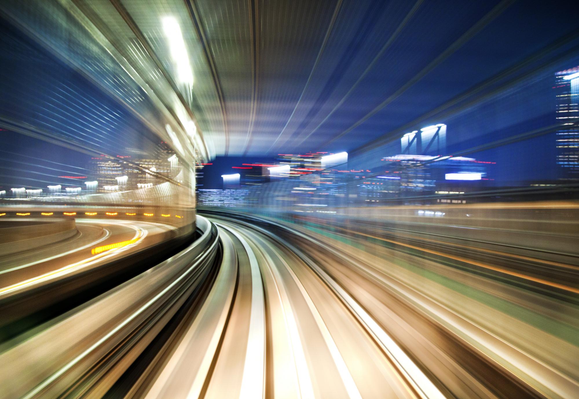 Rail Blurred Motion