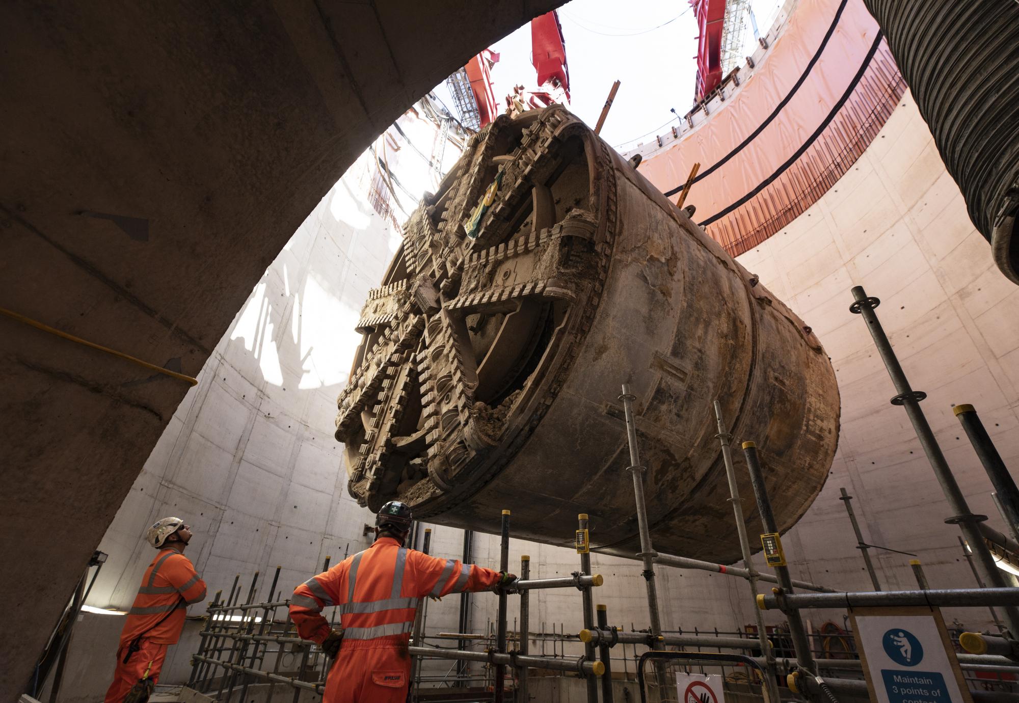TBM Anne Lifted