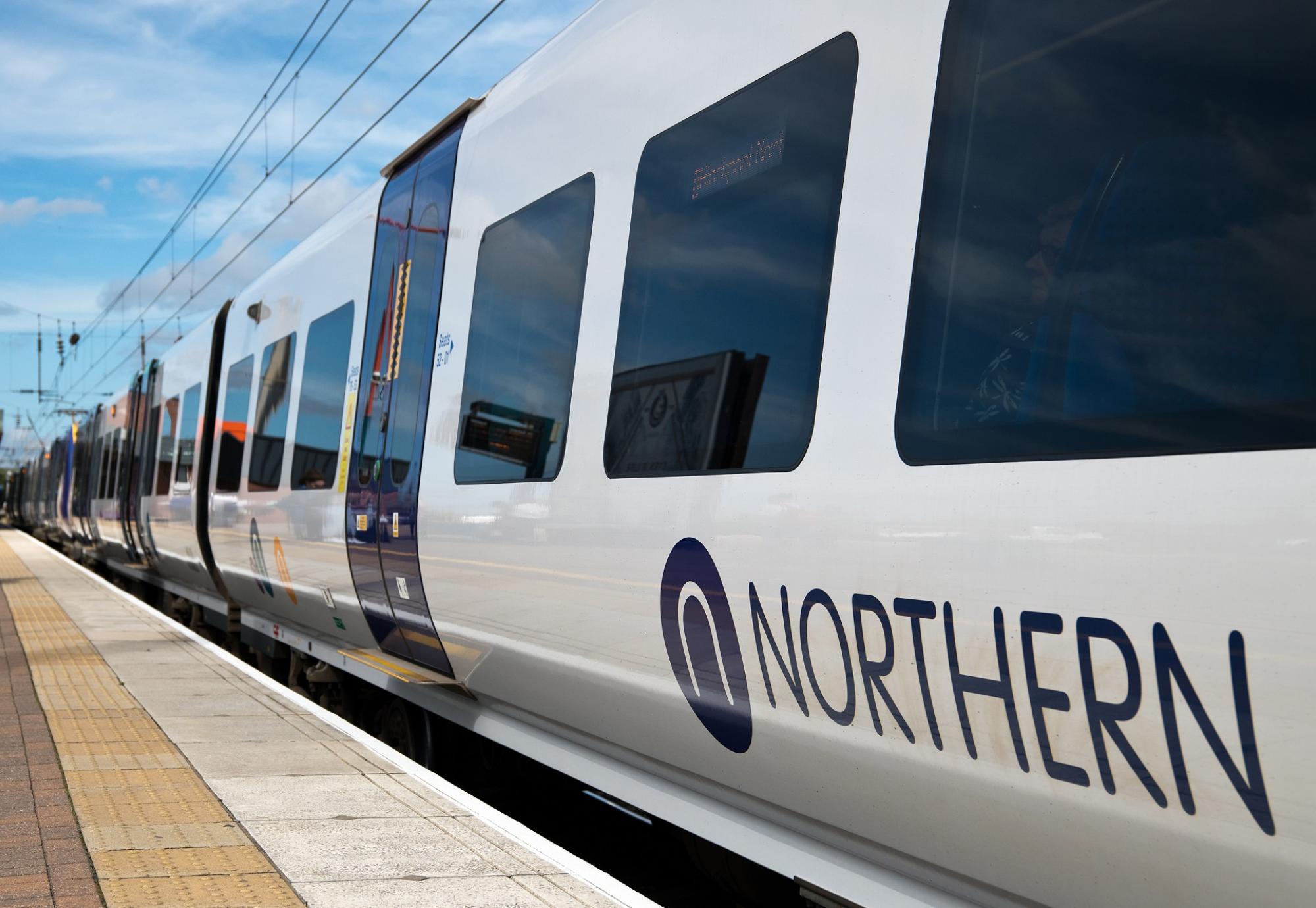 Northern Train at a platform