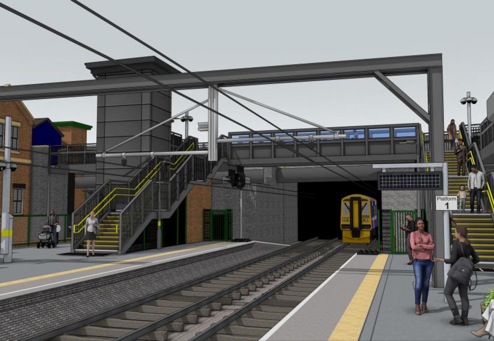 Hindley Station CGI