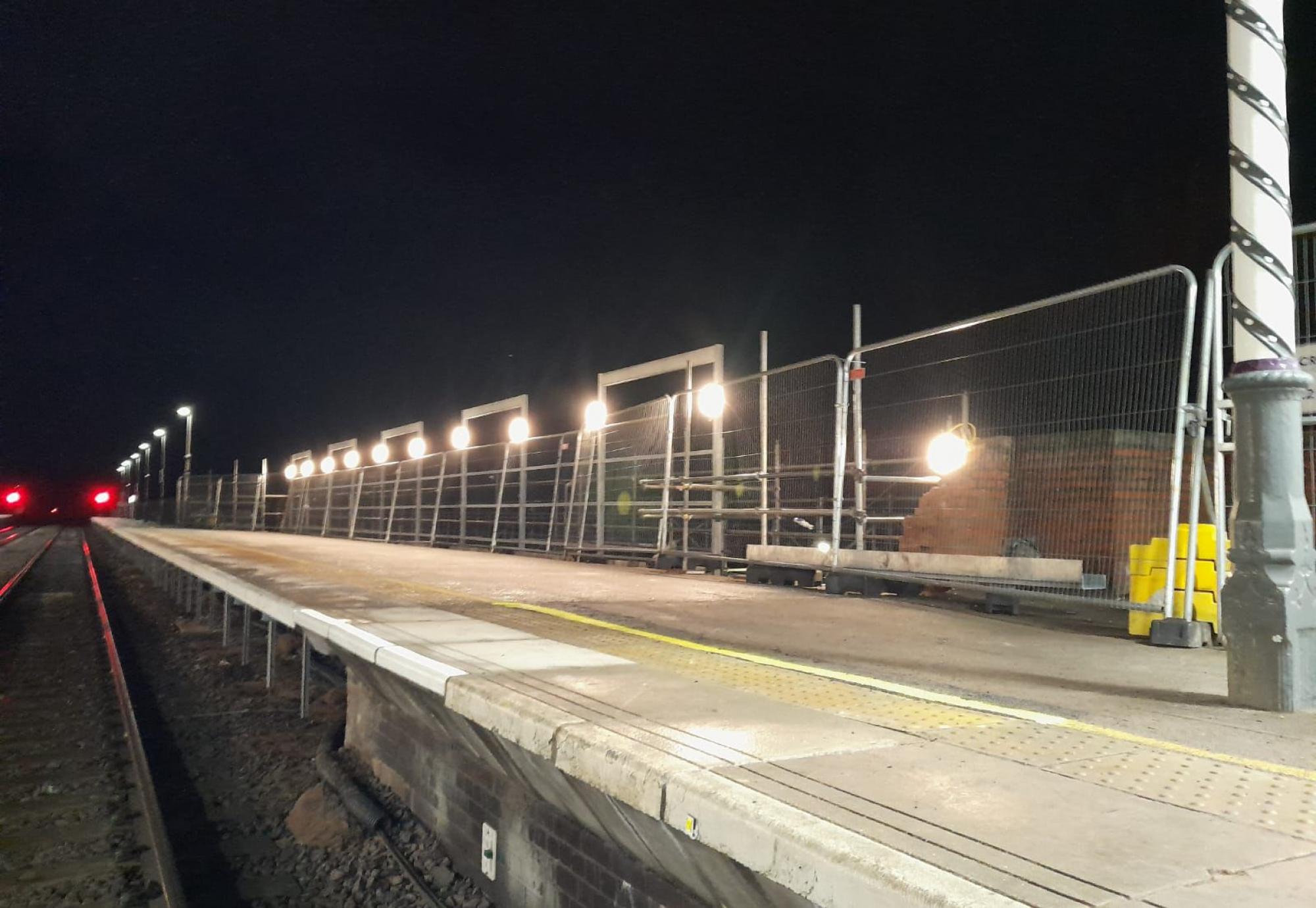 Chesterfield New Platforms Installed