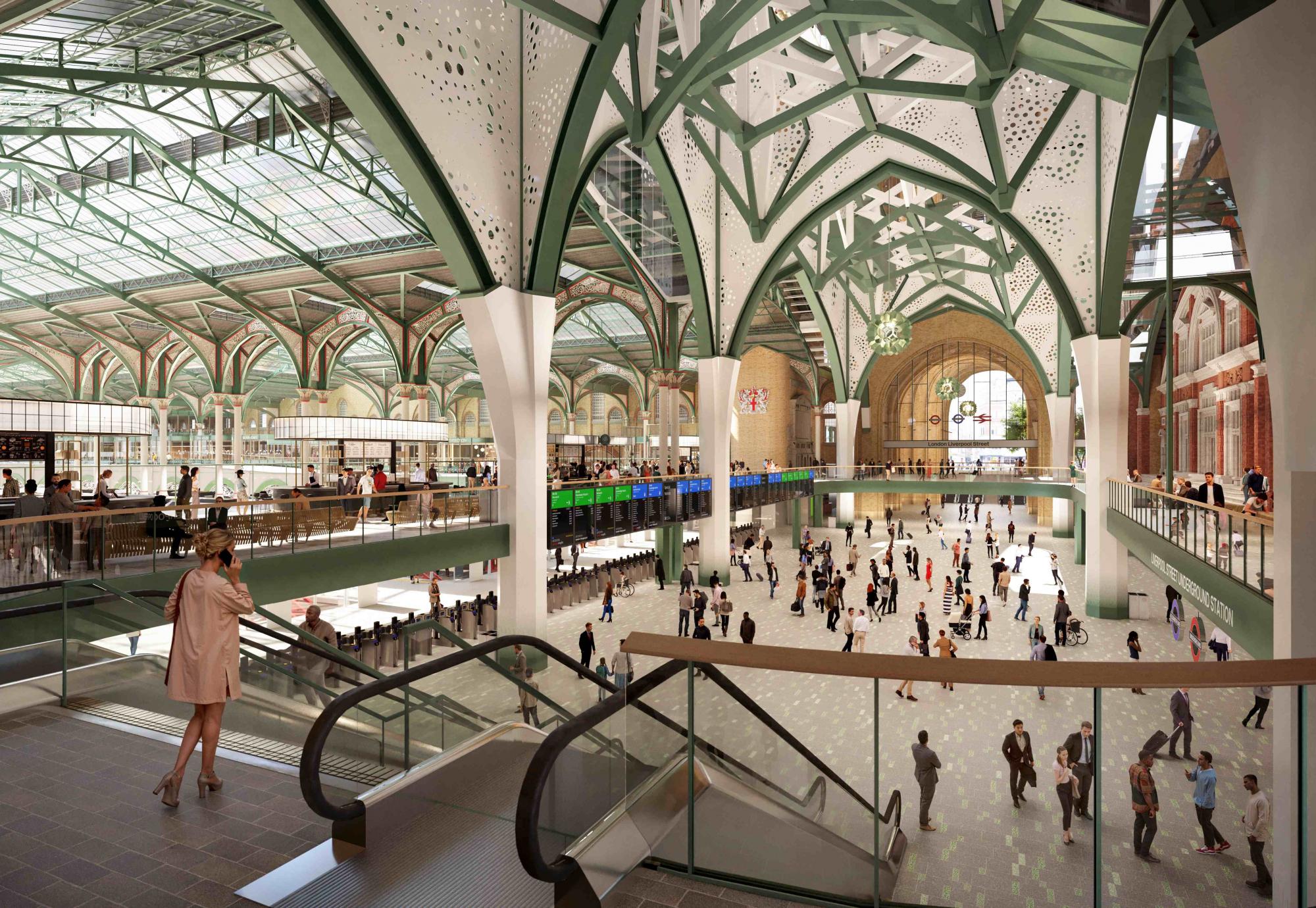 London Liverpool Street Concourse